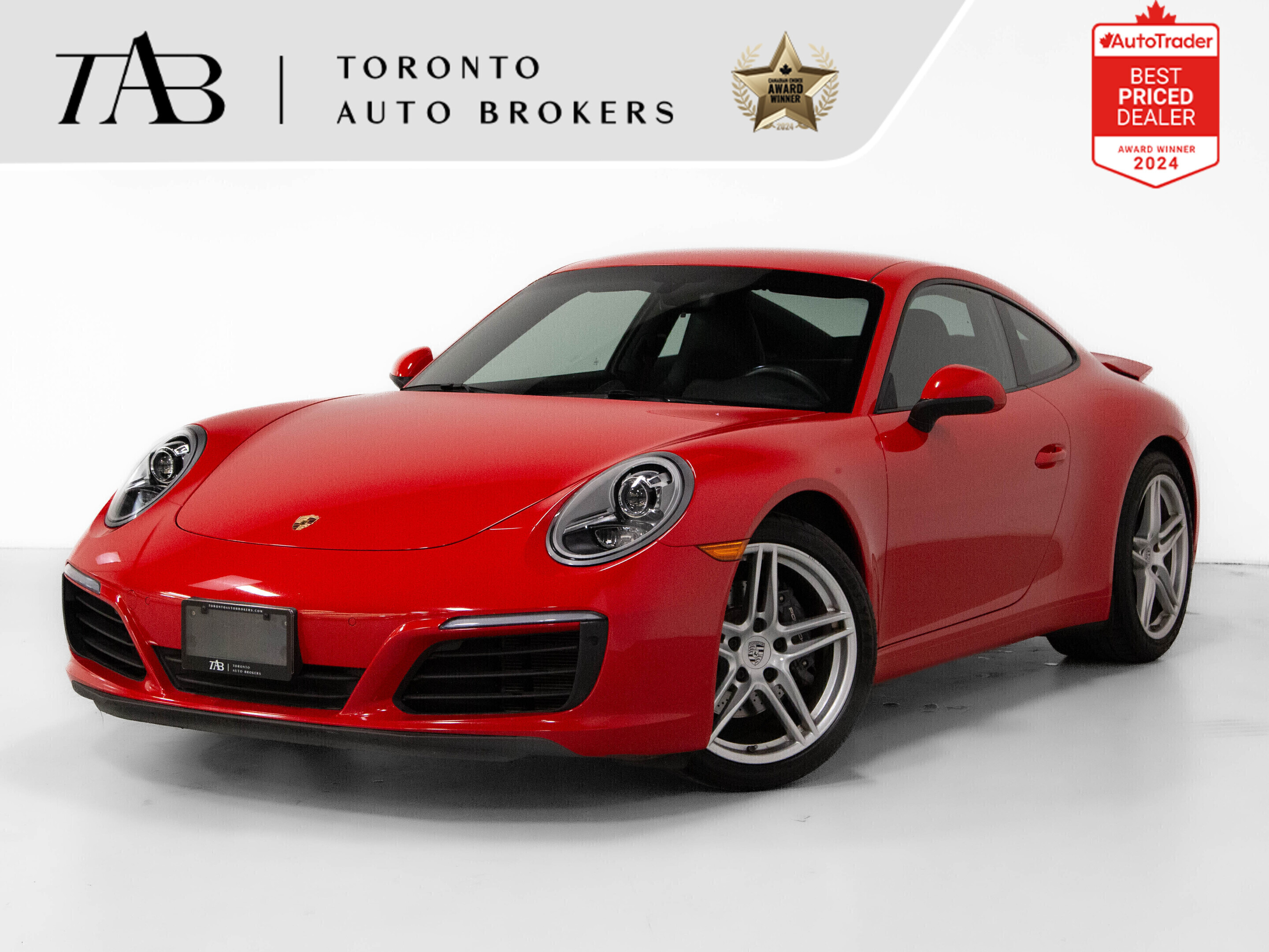 2017 Porsche 911 CARRERA | SPORT CHRONO PKG |  SPORT SEATS | 19 IN 