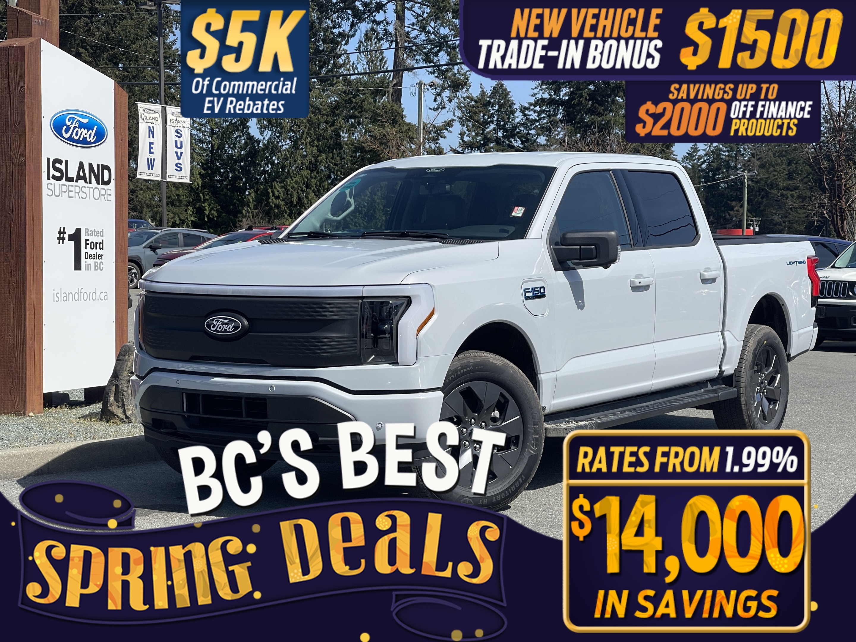 2025 Ford F-150 Lightning Flash 123 Kwh Ext Range SuperCrew