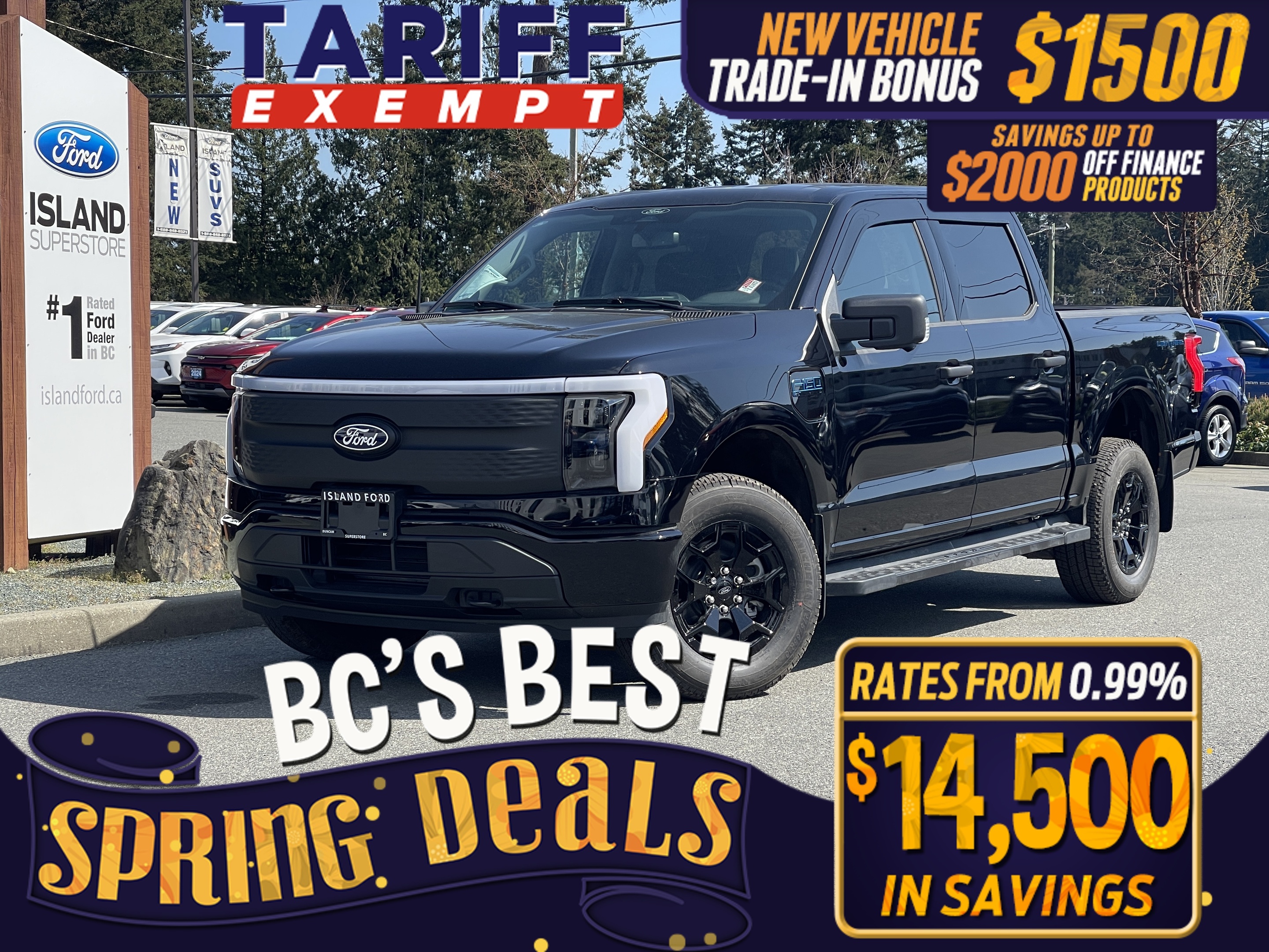 2025 Ford F-150 Lightning XLT 98 KWH Std Battery SuperCrew