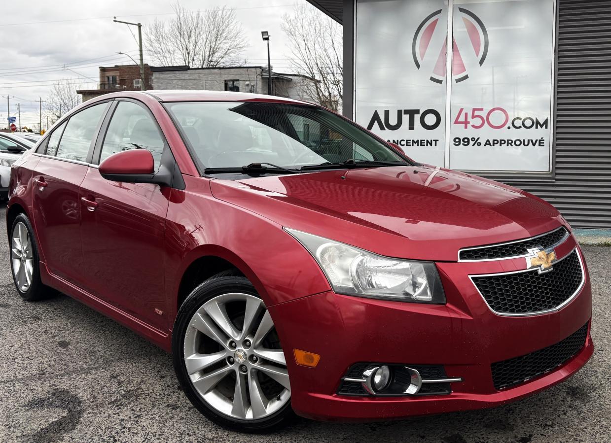 2013 Chevrolet Cruze 4dr Sdn LT Turbo w-1SB