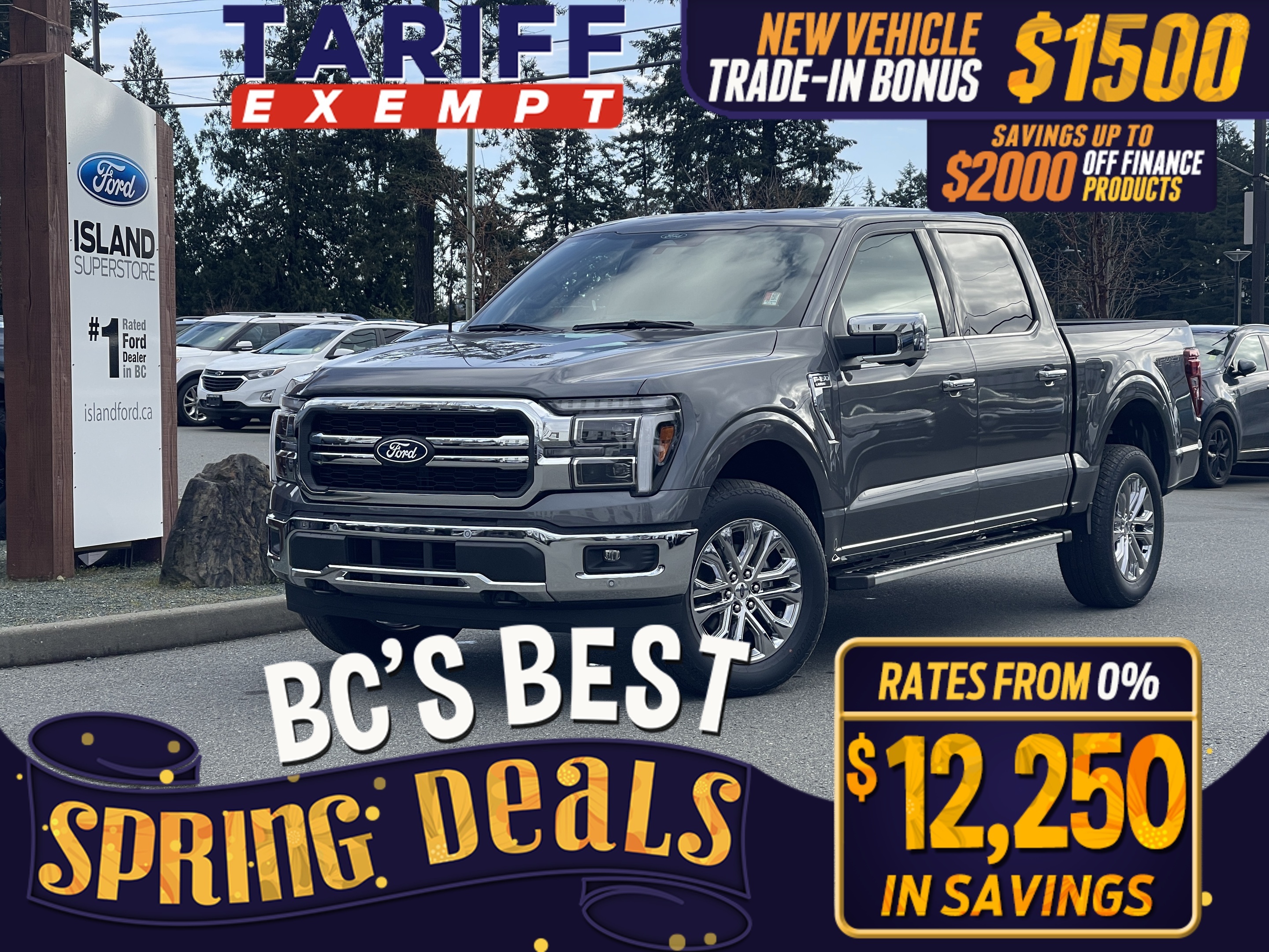 2025 Ford F-150 LARIAT 501A 3.5L SuperCrew