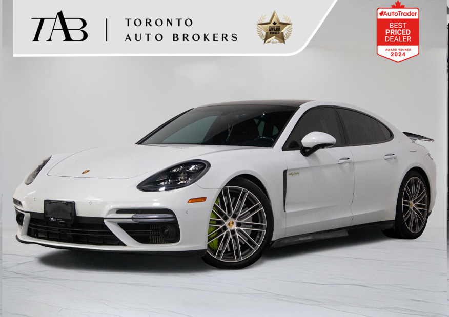 2018 Porsche Panamera TURBO S | E-HYBRID | PREM PLUS PKG | 21 IN WHEELS