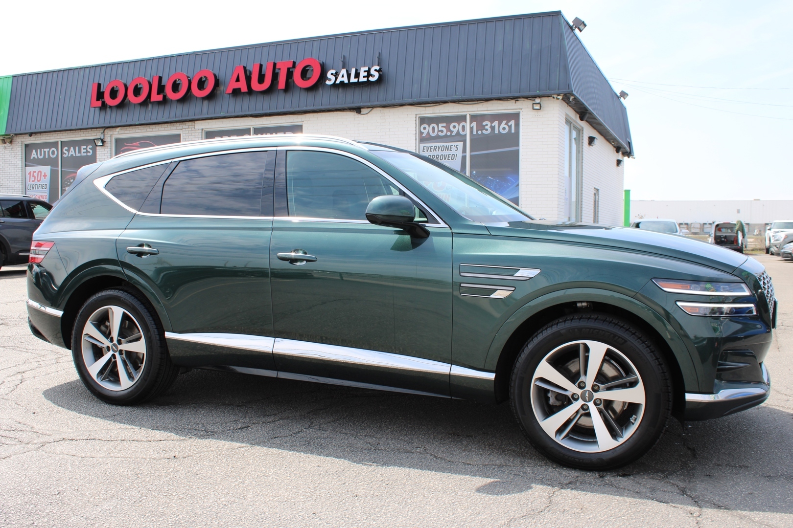2021 Genesis GV80 2.5T Advanced AWD No Accident Heads Up Display Cer