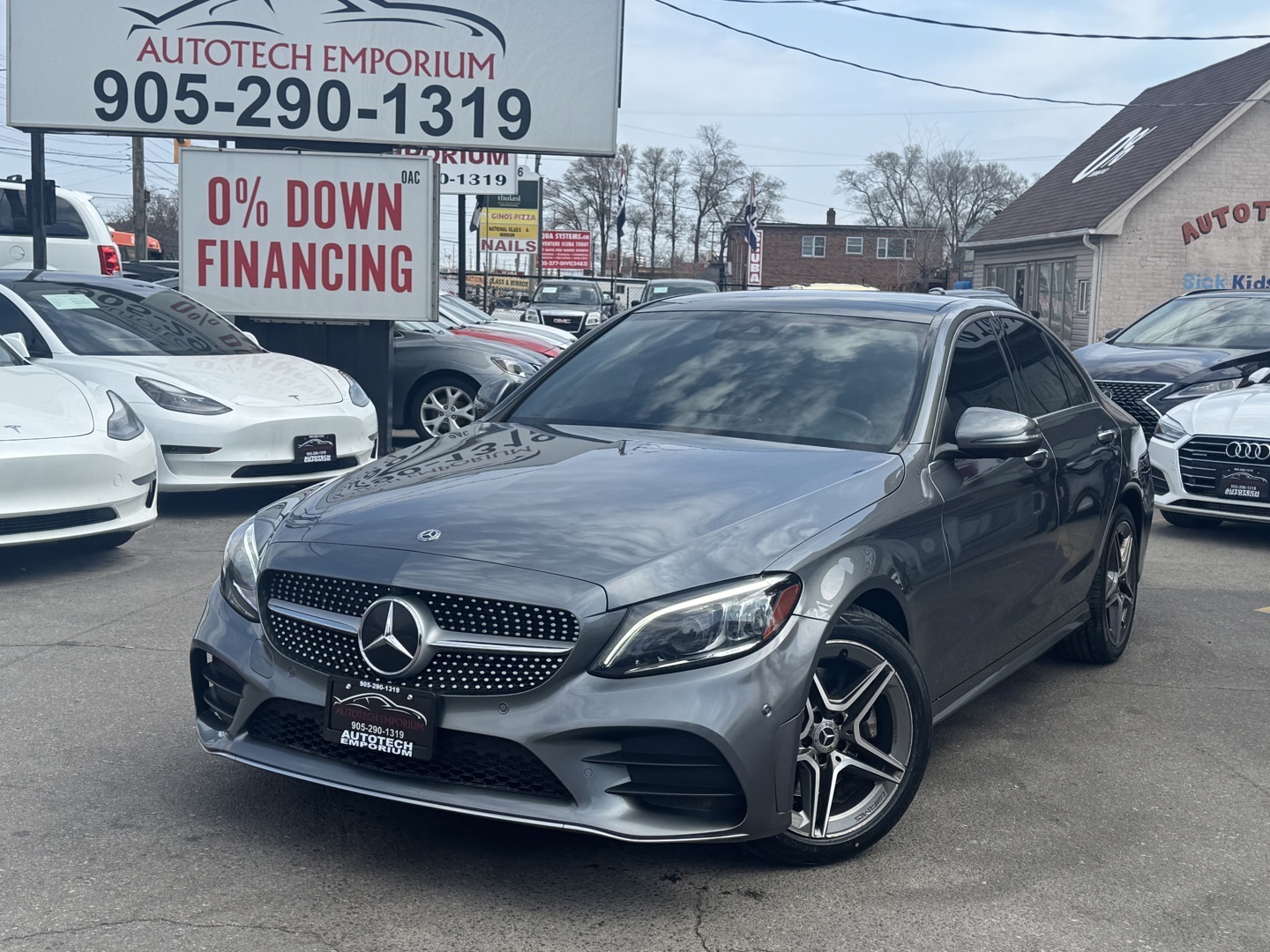 2021 Mercedes-Benz C-Class C300 / Leather / Pano Roof / Navigation