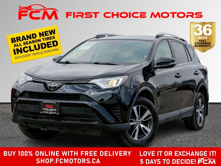 2018 Toyota RAV4 LE AWD ~AUTOMATIC, FULLY CERTIFIED WITH WARRANTY!!