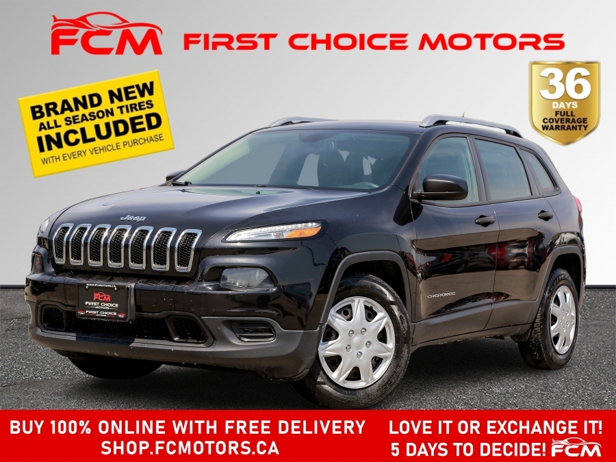 2016 Jeep Cherokee LATITUDE ~AUTOMATIC, FULLY CERTIFIED WITH WARRANTY
