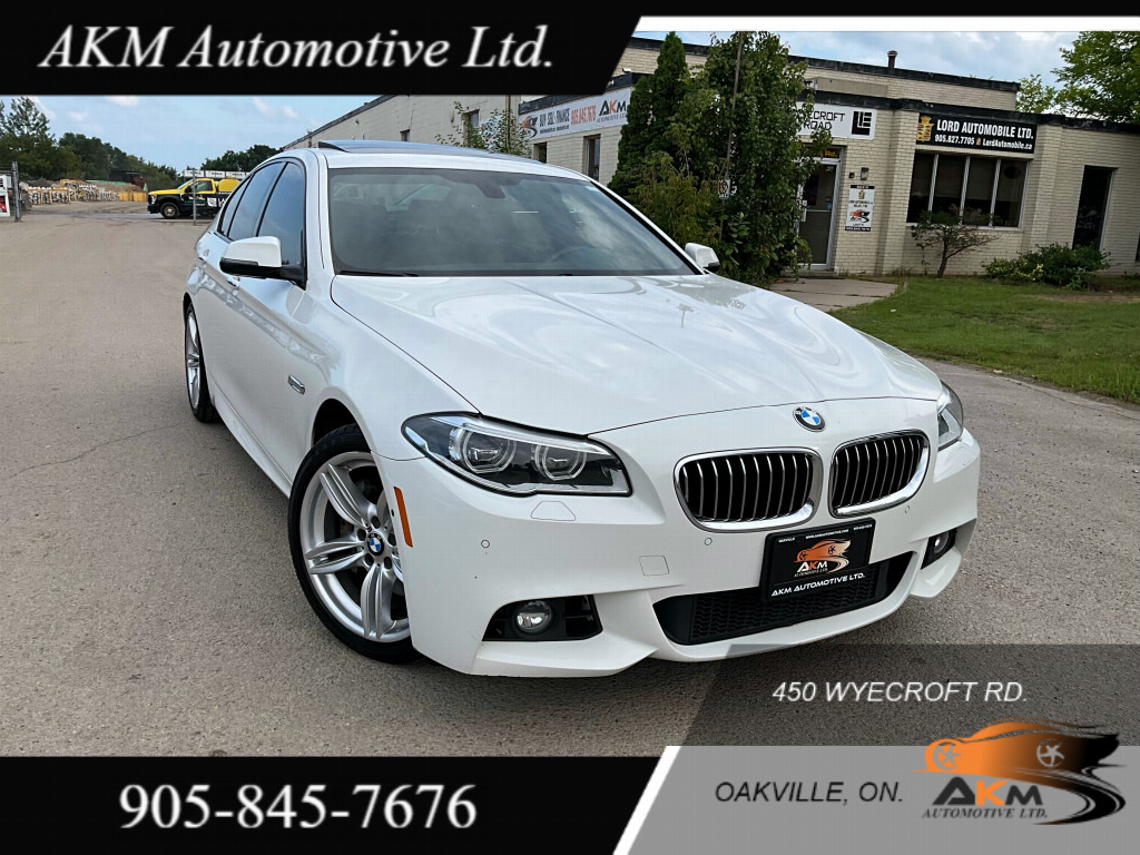 2016 BMW 5 Series 535i xDrive, M Sport Pkg, 4dr Sdn, Certified