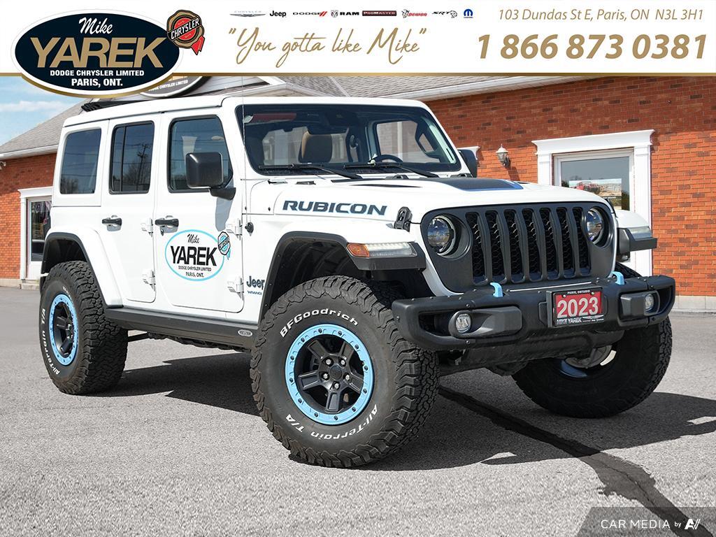 2023 Jeep Wrangler 4xe HYBRID. LIFT KIT. POWER BOARDS. MASSIVE PRICE DROP