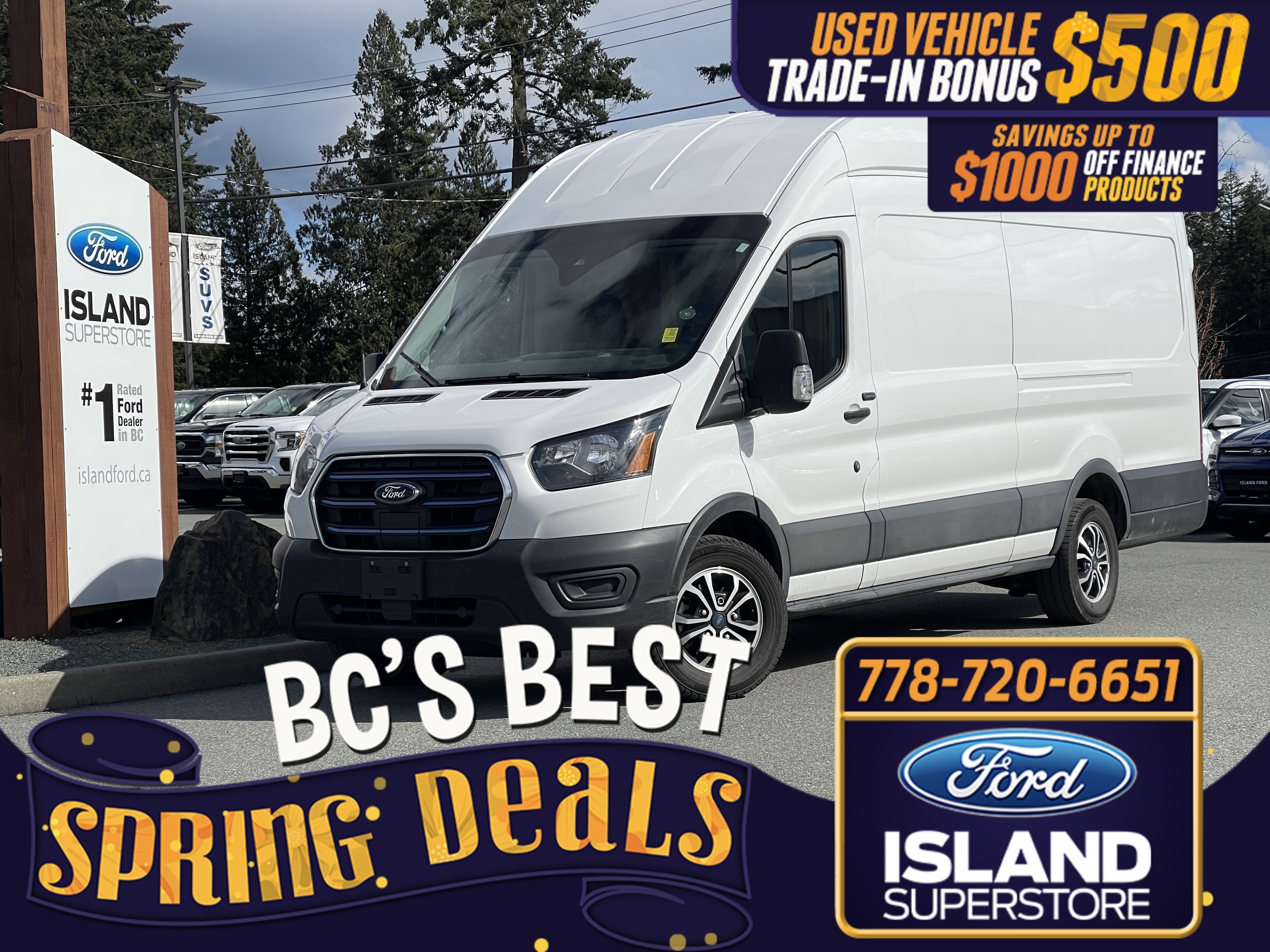 2023 Ford E-Transit Cargo Van 