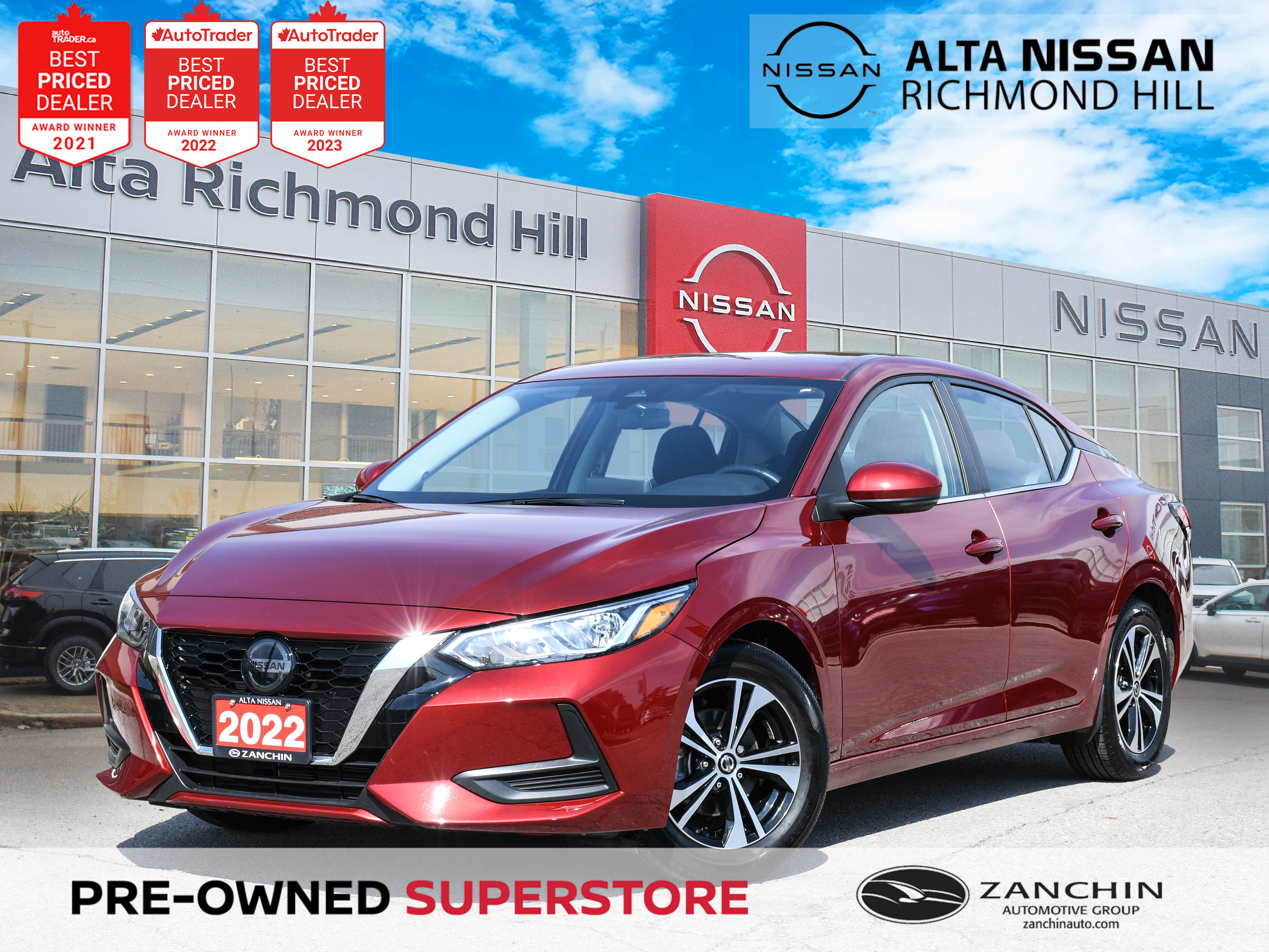 2022 Nissan Sentra SV CVT
