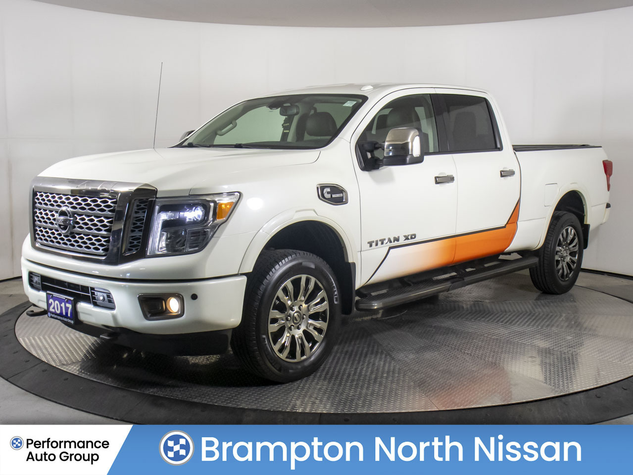 2017 Nissan Titan XD Platinum Reserve 4WD Crew Cab Diesel Accident Free