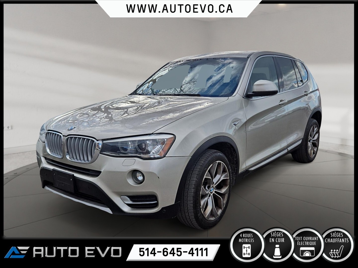 2015 BMW X3 AWD 4dr xDrive28i