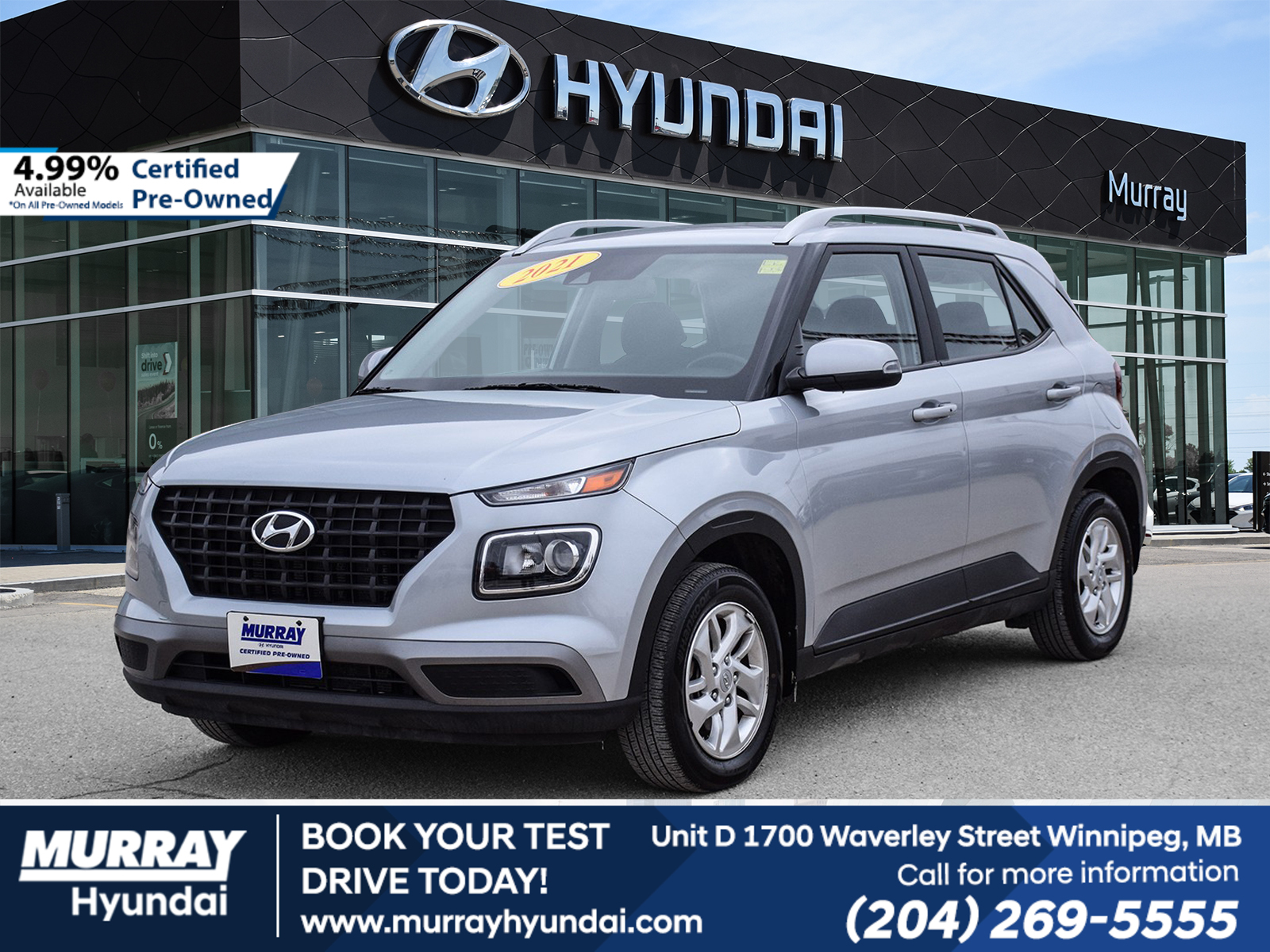 2021 Hyundai Venue Preferred | 4.99% Available