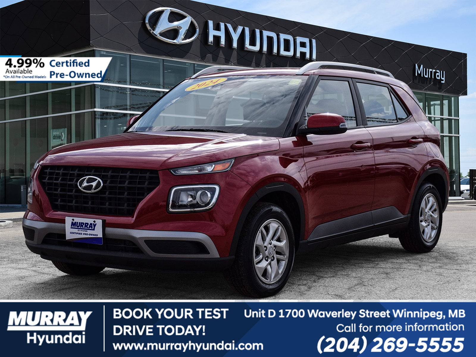 2022 Hyundai Venue Preferred IVT | 4.99% Available