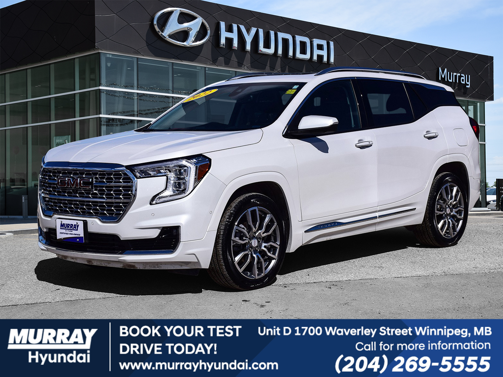 2022 GMC Terrain AWD 4dr Denali | Single Owner | Low Kms | Htd Seat
