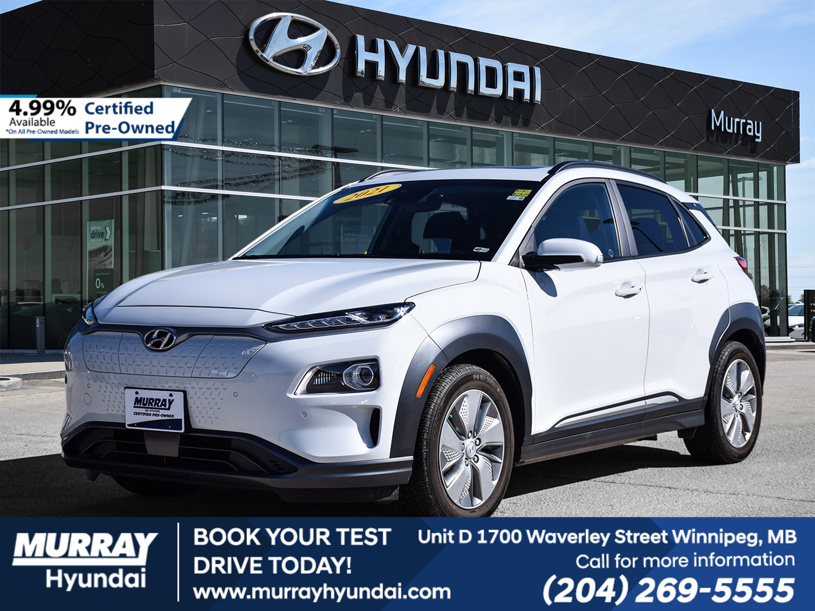 2021 Hyundai Kona Electric Ultimate | $2500 Gov Rebate