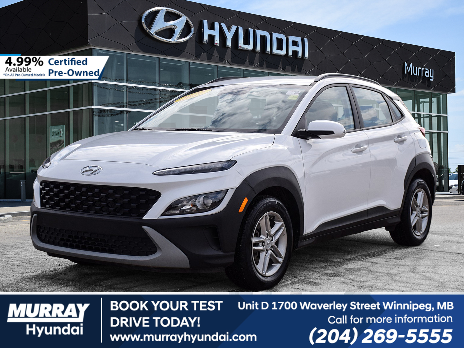 2022 Hyundai Kona 2.0L Essential AWD | 4.99% Available 