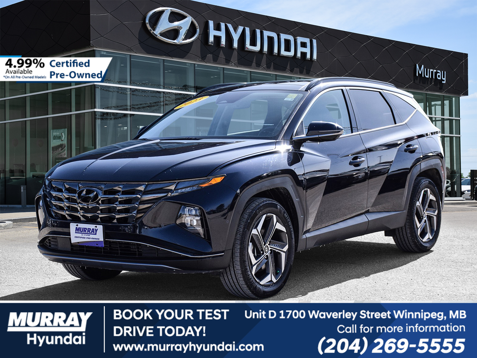 2023 Hyundai Tucson Hybrid Ultimate AWD | 4.99% Available