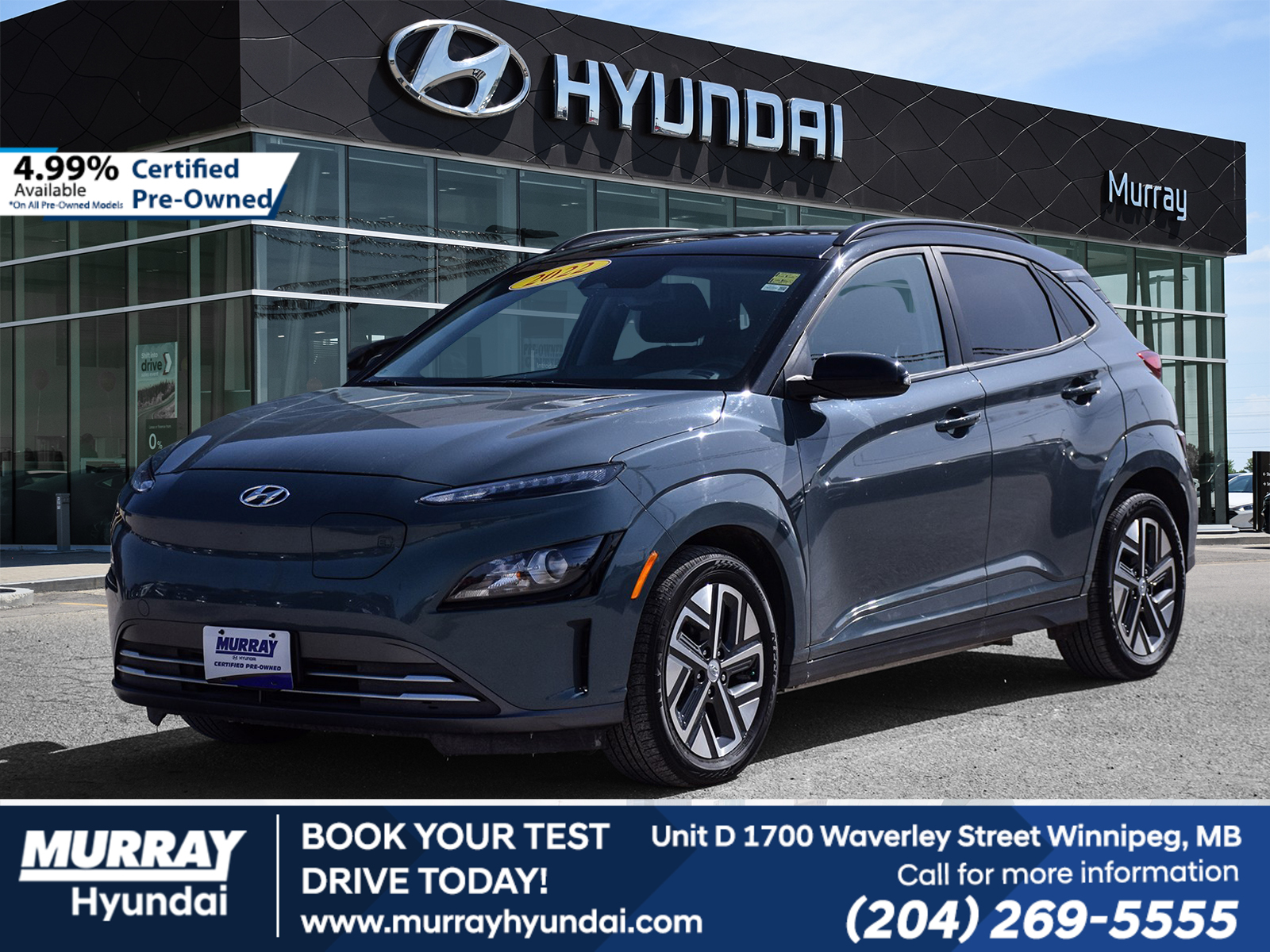 2022 Hyundai Kona Electric Preferred | $2500 Gov Rebate 