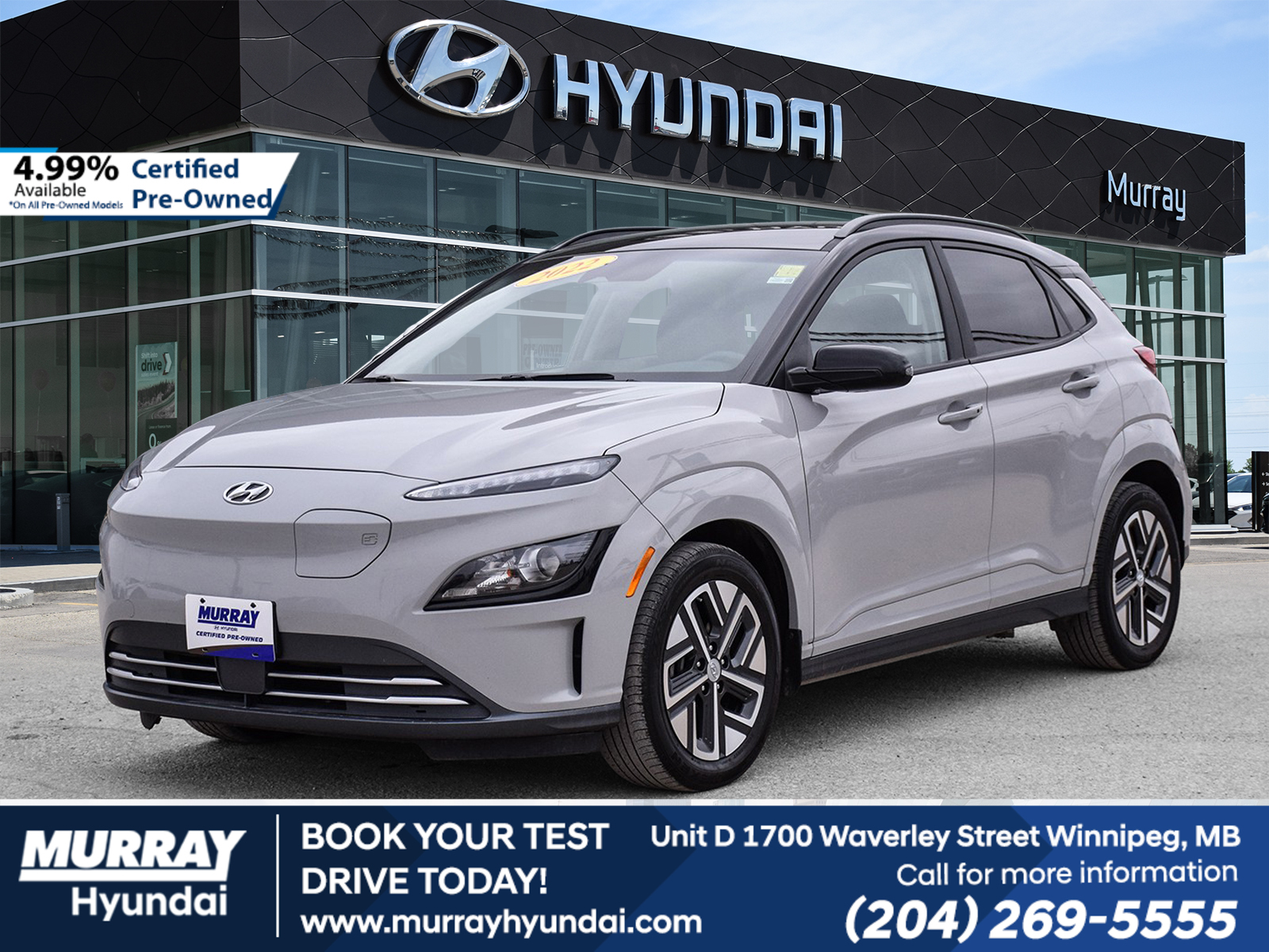 2022 Hyundai Kona Electric Preferred | $2500 Gov Rebate 