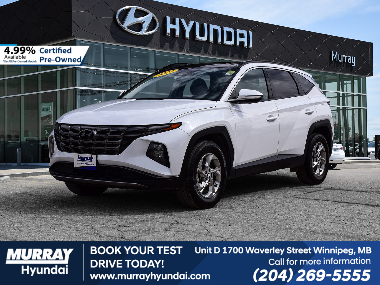 2023 Hyundai Tucson Preferred AWD w-Trend Package | Htd Seats | BT