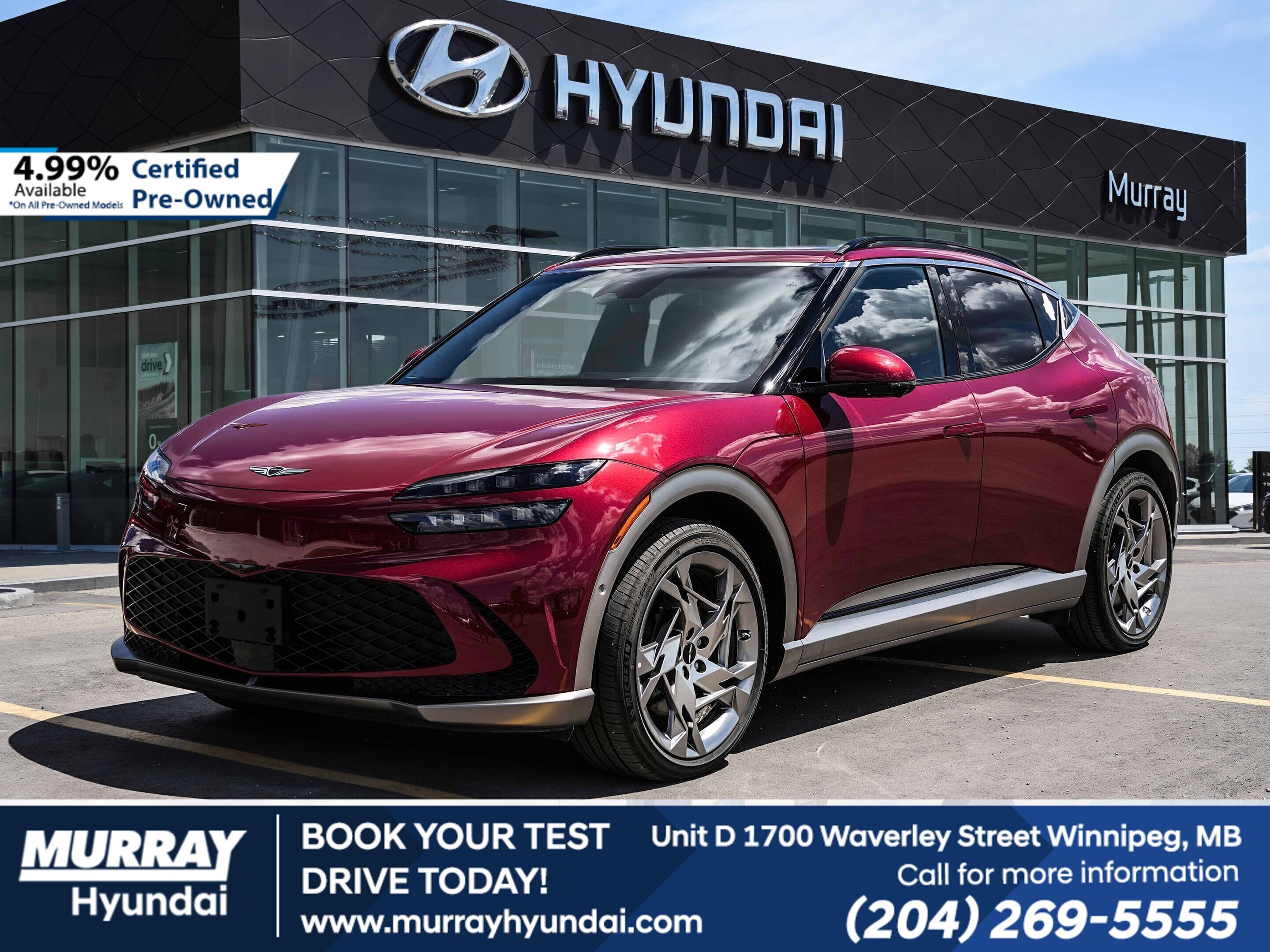 2024 Genesis GV60 AWD | Htd Seats/Steering | Back up Cam  | BT