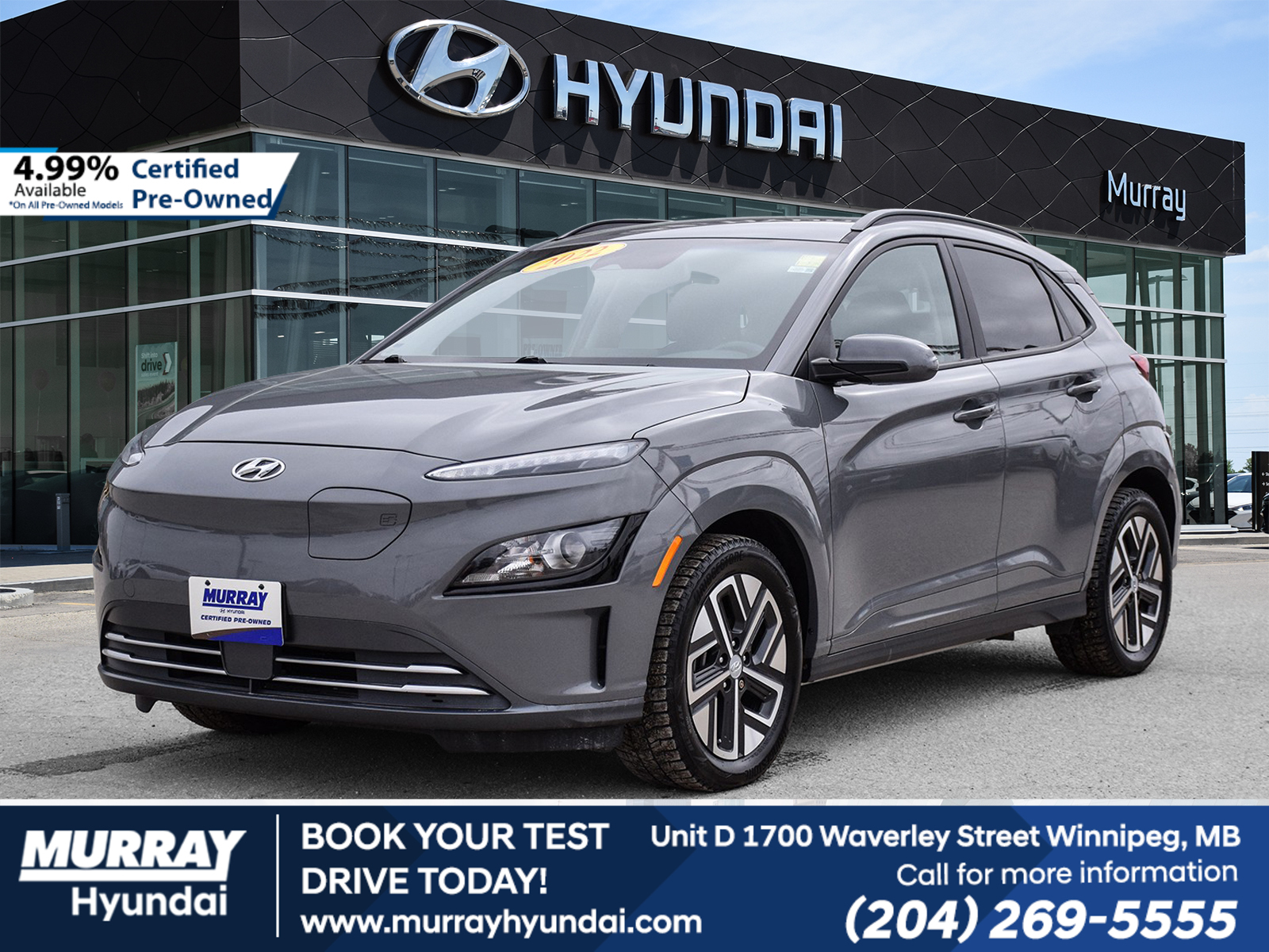 2022 Hyundai Kona Electric Preferred | $2500 Gov Rebate 