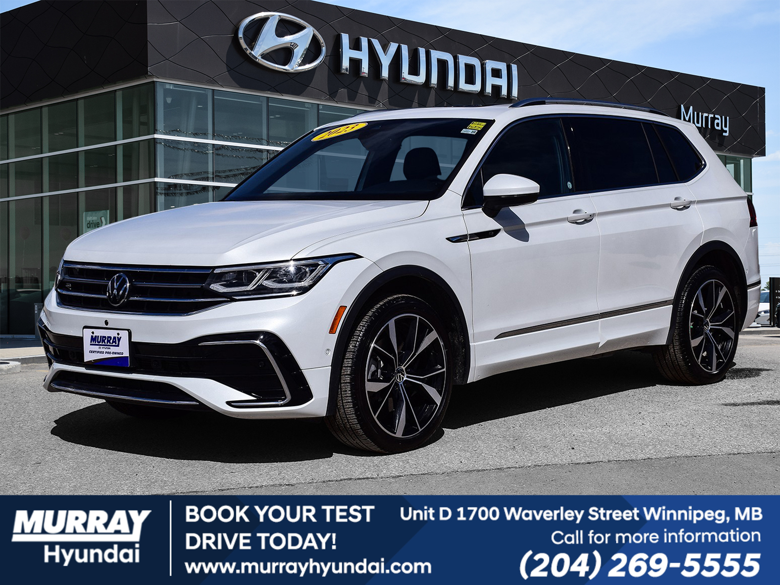 2023 Volkswagen Tiguan Highline R-Line 4MOTION | Local | No accidents