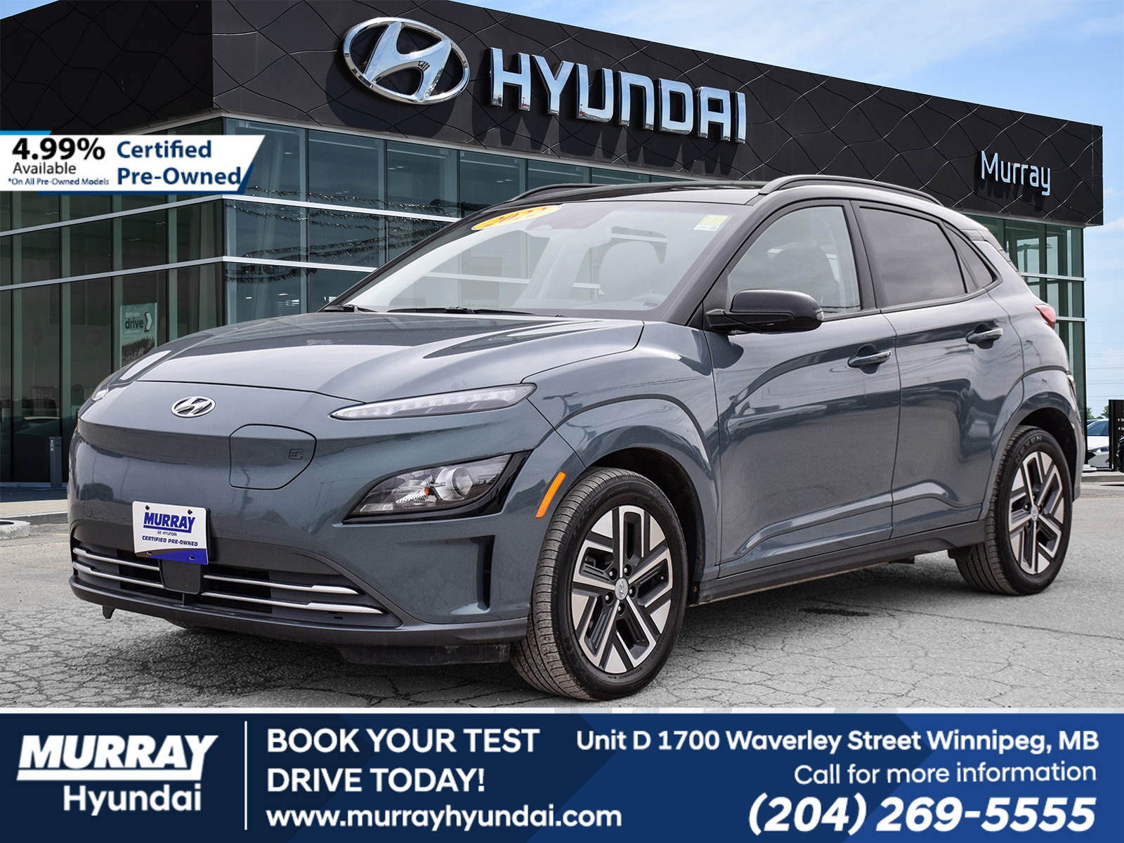 2022 Hyundai Kona Electric Preferred | $2500 Gov Rebate 