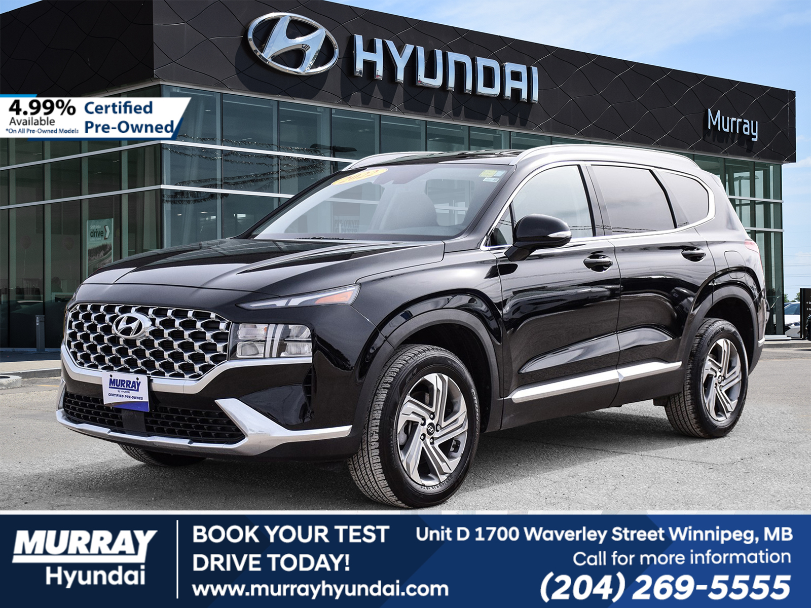 2022 Hyundai Santa Fe Preferred AWD | 5.49% Available