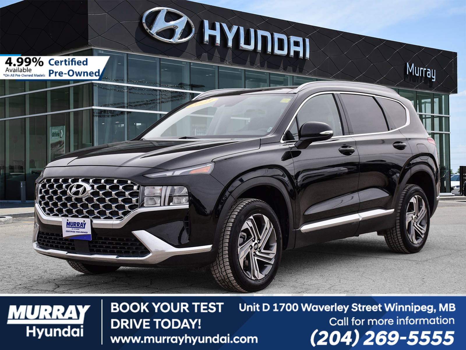 2023 Hyundai Santa Fe Preferred AWD w-Trend Package | 5.49% Available