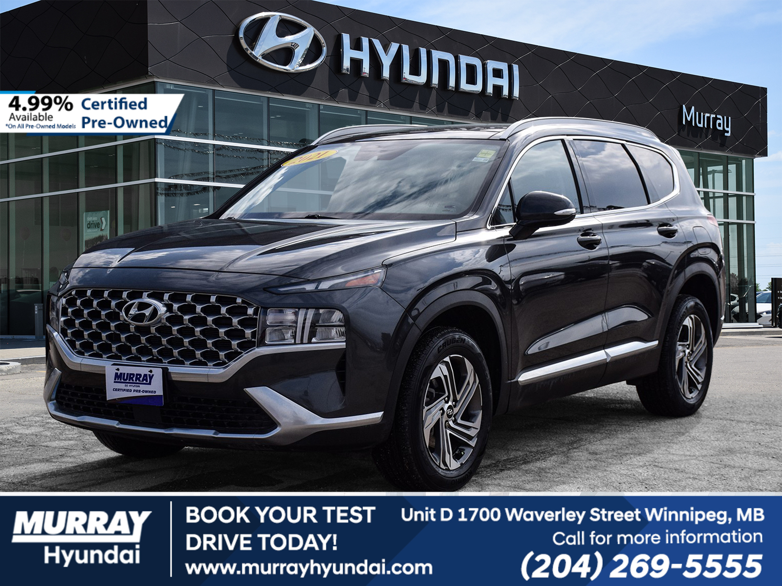 2021 Hyundai Santa Fe Preferred AWD w-Trend Package | 5.49% Available 