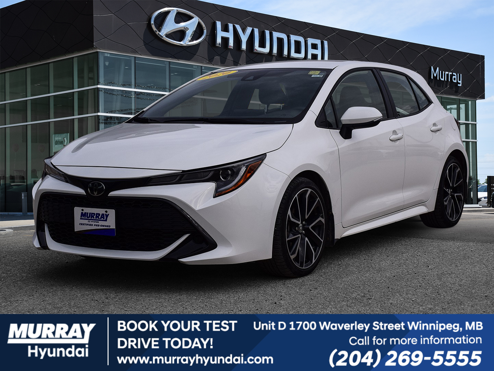 2020 Toyota Corolla Hatchback CVT | Low mileage | Local Trade | BT