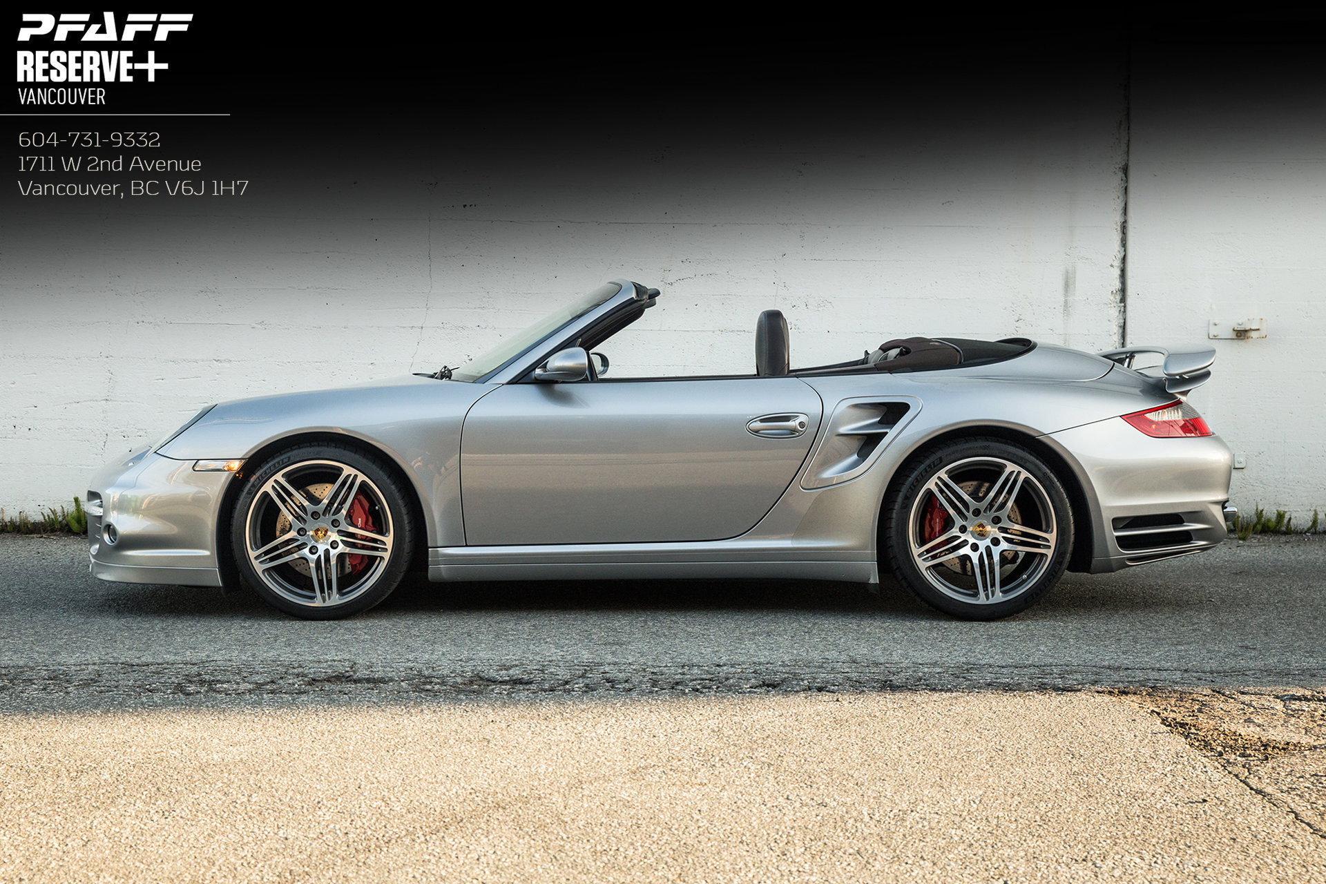 2008 Porsche 911 Turbo Cab Manual Full Service Records Available