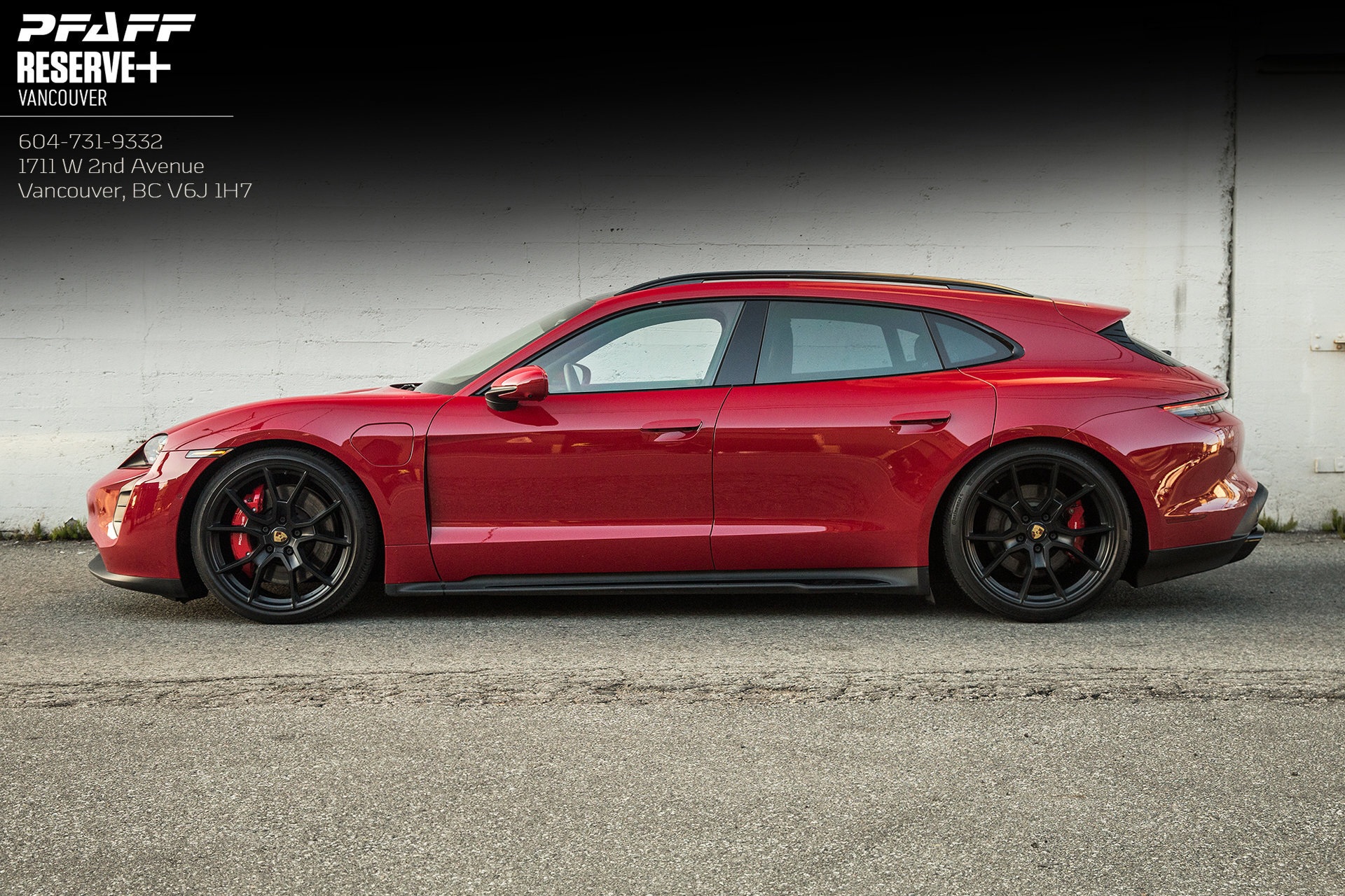 2022 Porsche Taycan GTS Sport Turismo Carmine Red