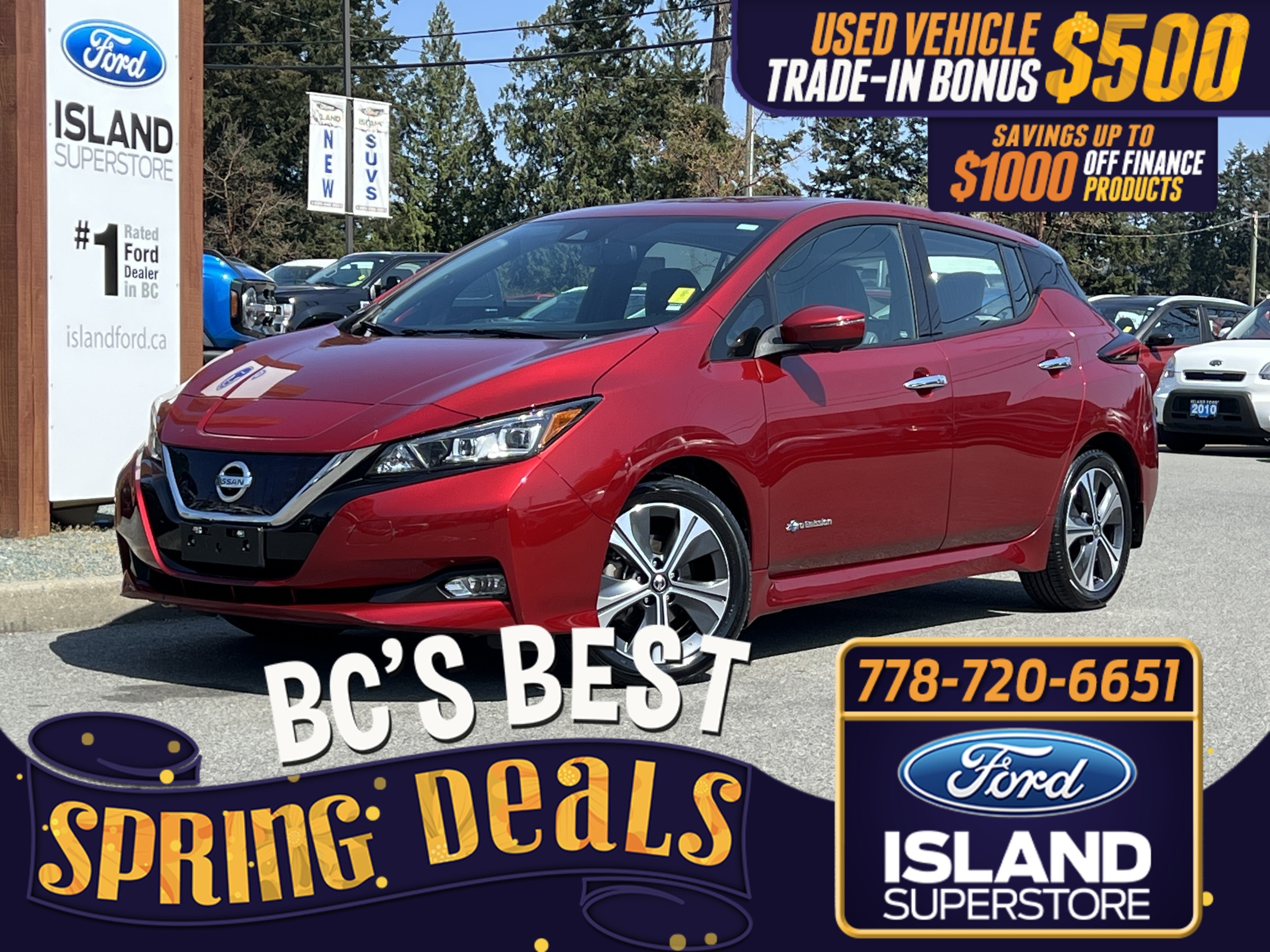 2019 Nissan LEAF SL Hatchback -Ltd Avail-