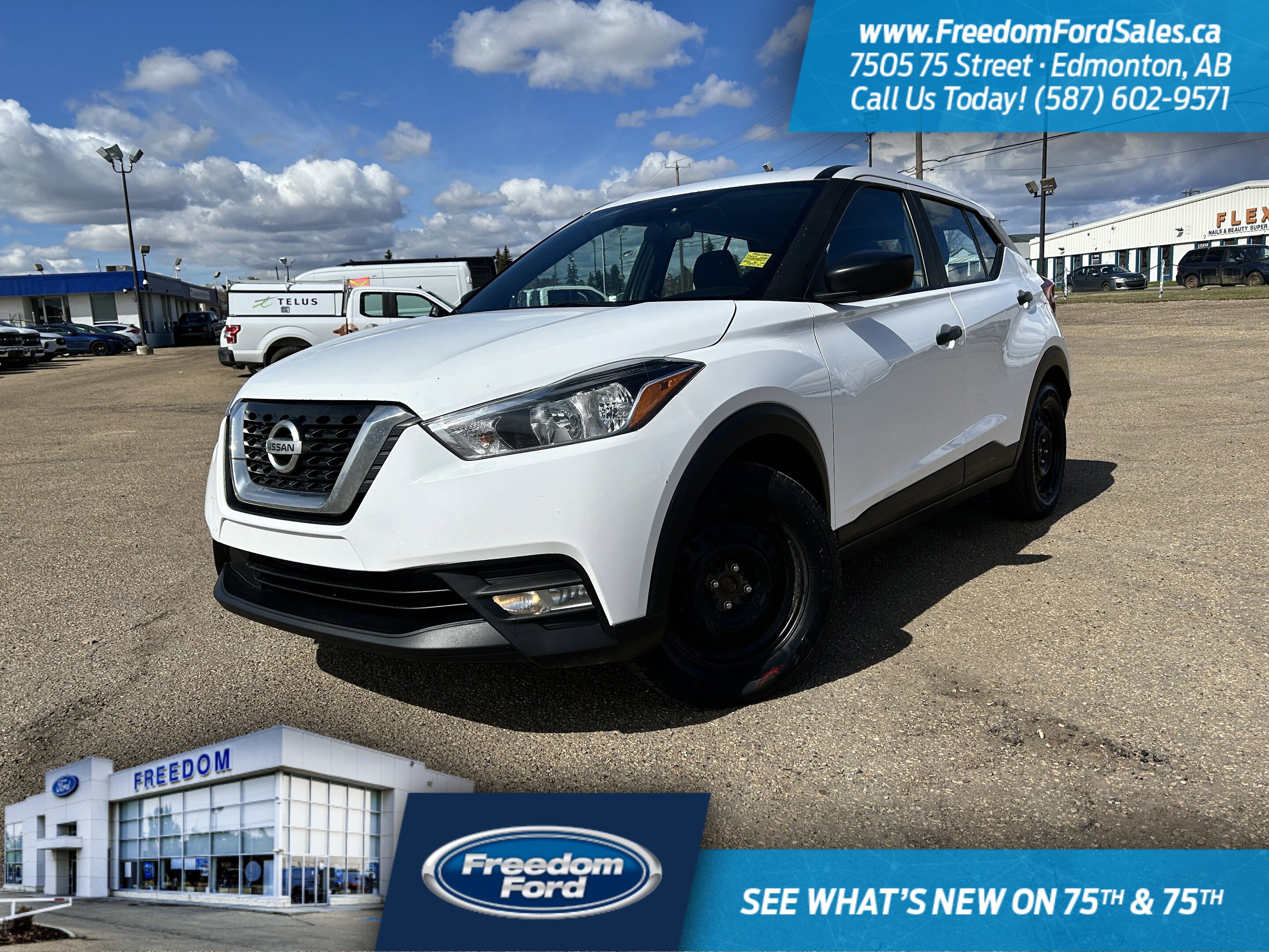 2019 Nissan Kicks S | Rem Keyless Entry | AM/FM Radio | Rear Cam