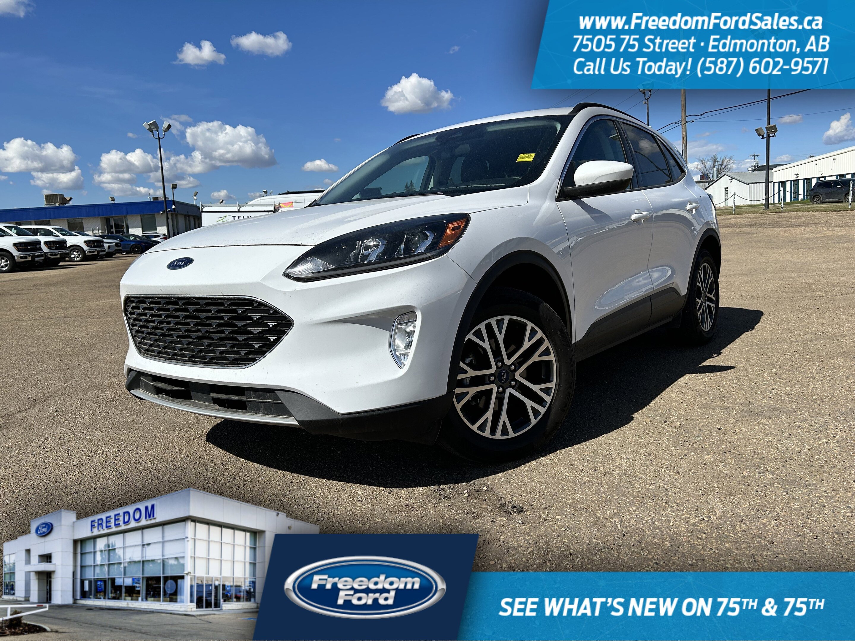 2021 Ford Escape SEL | Voice Nav | Heated Seats | Backup Cam