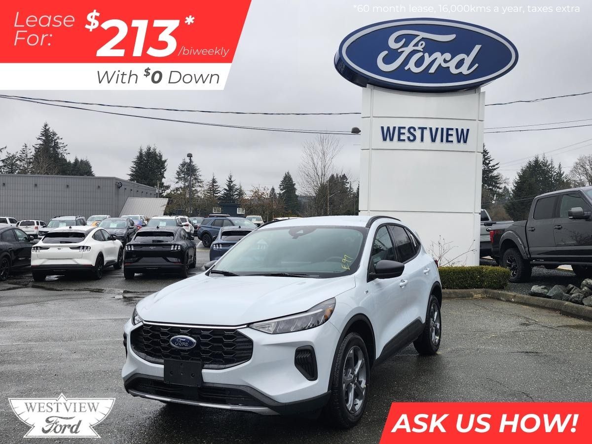 2025 Ford Escape ST-LINE AWD TECH PACKAGE COLD WEATHER PACKAGE