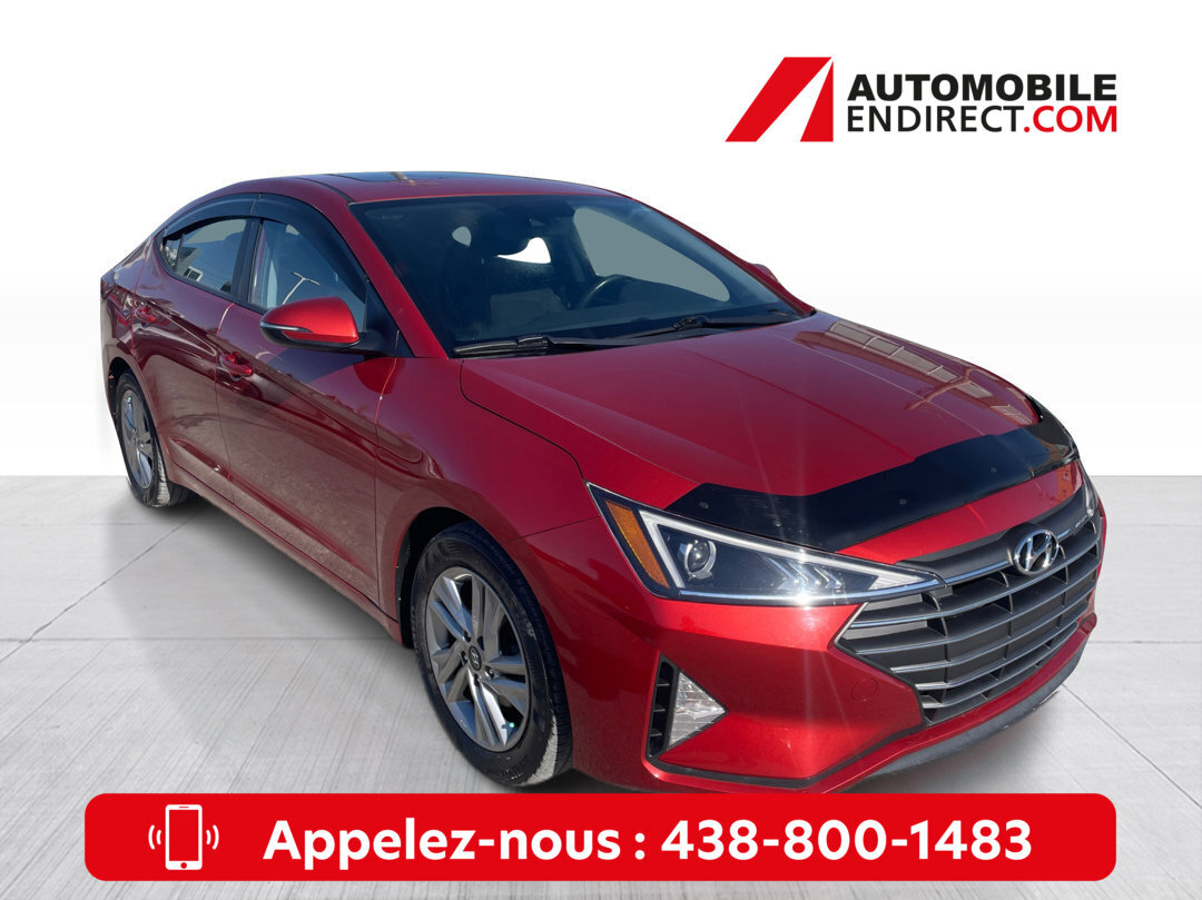 2020 Hyundai Elantra Preferred Sun & Safety Package Mags Toit Sièges Ch
