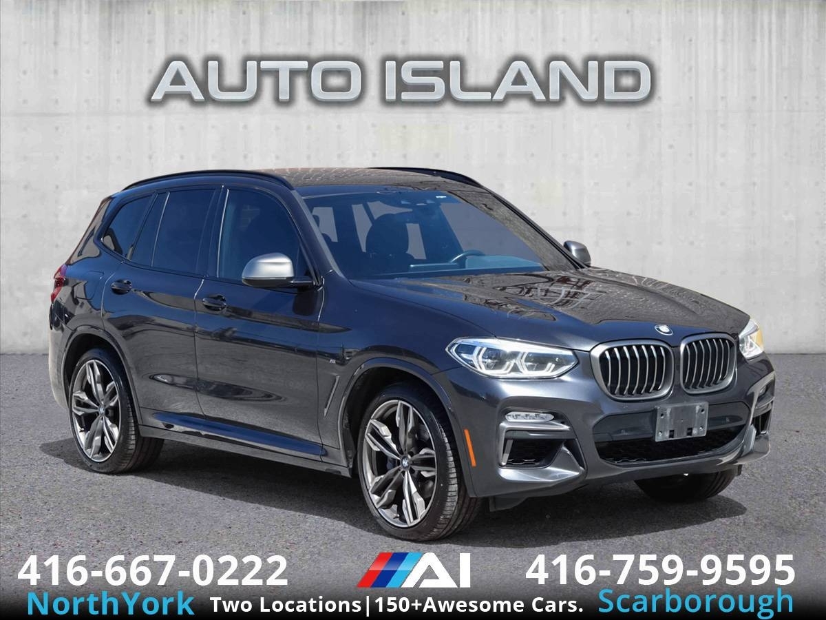 2018 BMW X3 M40i -Dealer Serviced-Premium Enhanced-Heads Up-