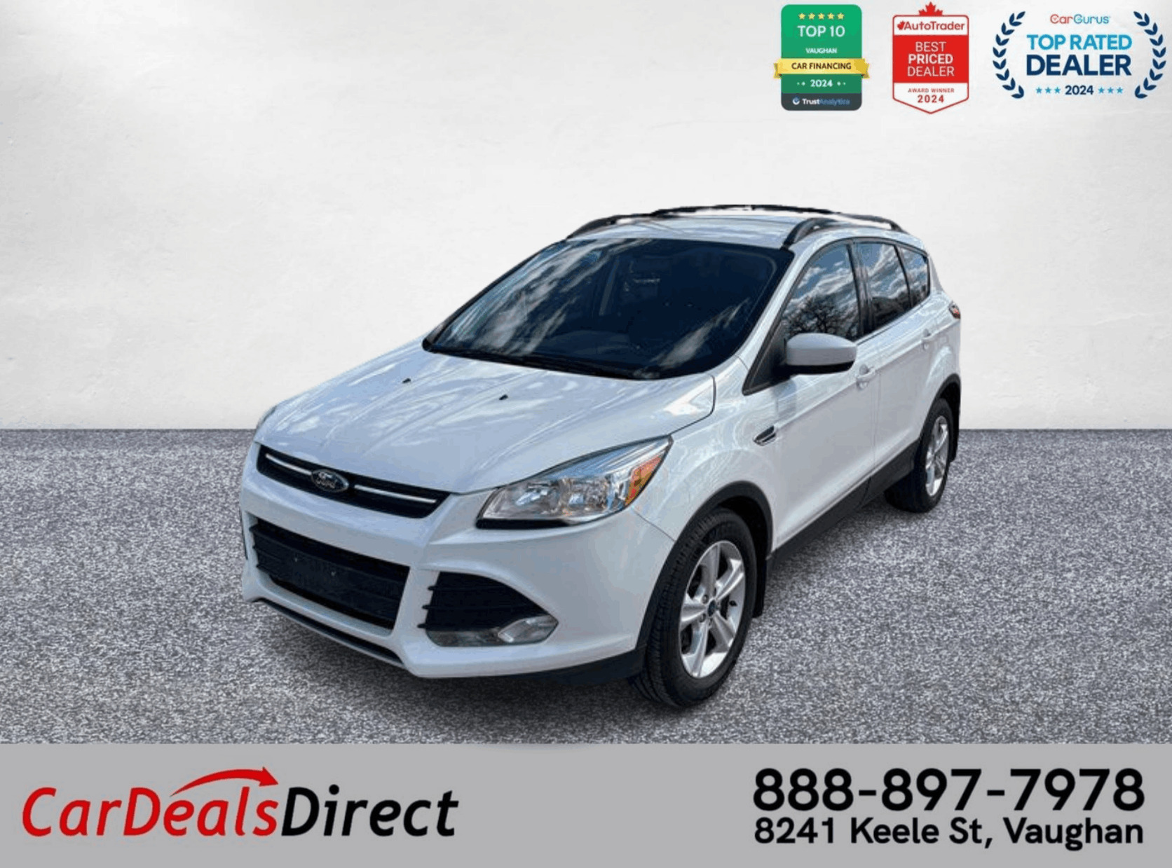 2014 Ford Escape 4WD  SE/Back Up Cam/Bluetooth/Clean Carfax/ Servic