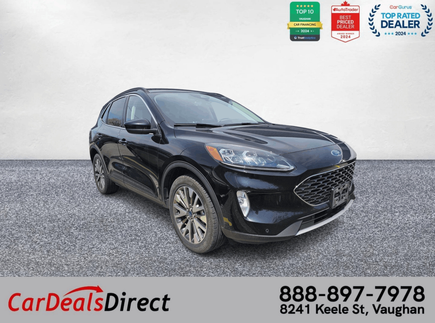2021 Ford Escape Titanium Hybrid AWD/Leather/Sunroof/Drive Assist/N