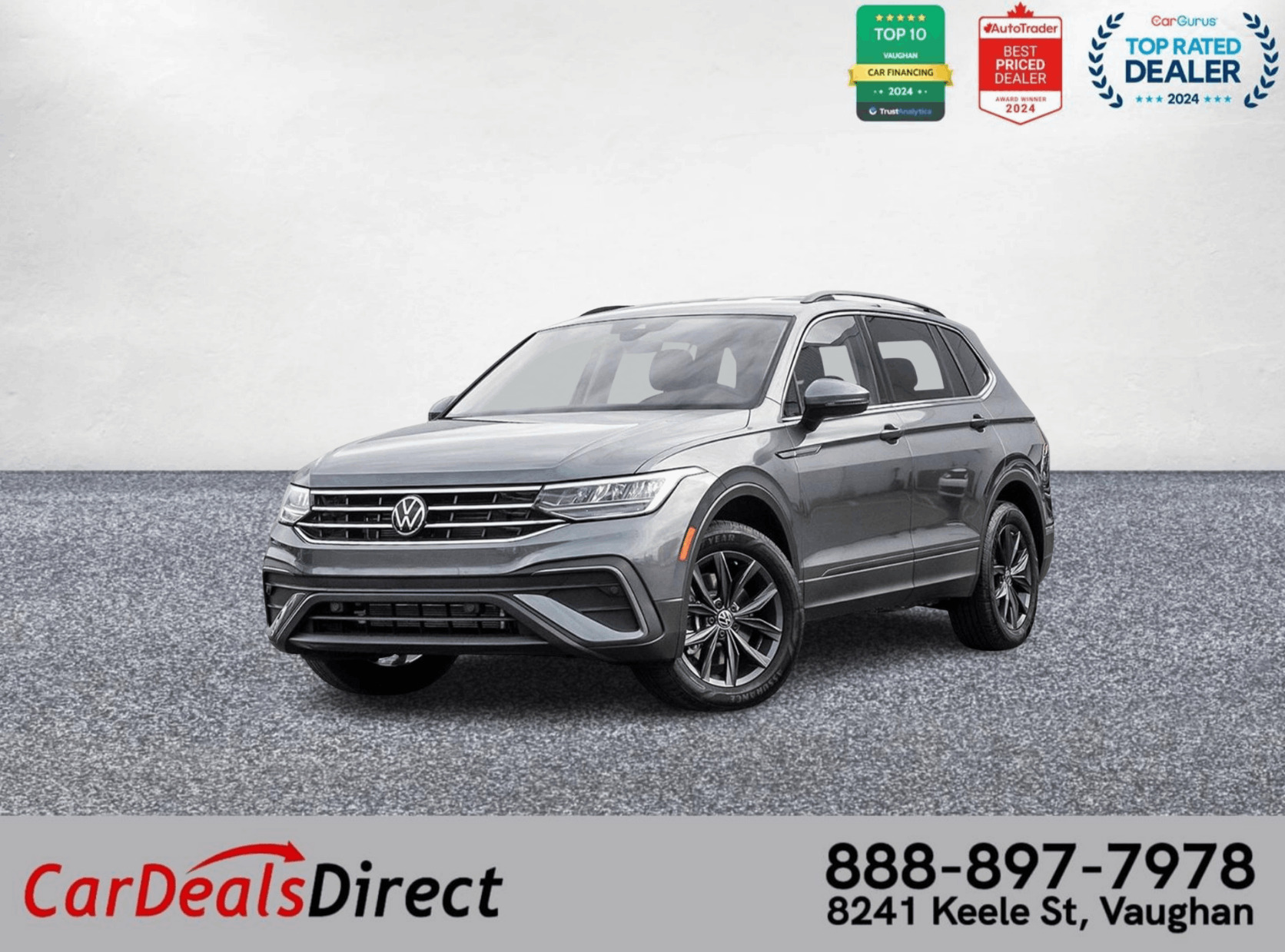 2024 Volkswagen Tiguan Trendline 4MOTION/Back up Cam/Bluetooth/Heated Sea