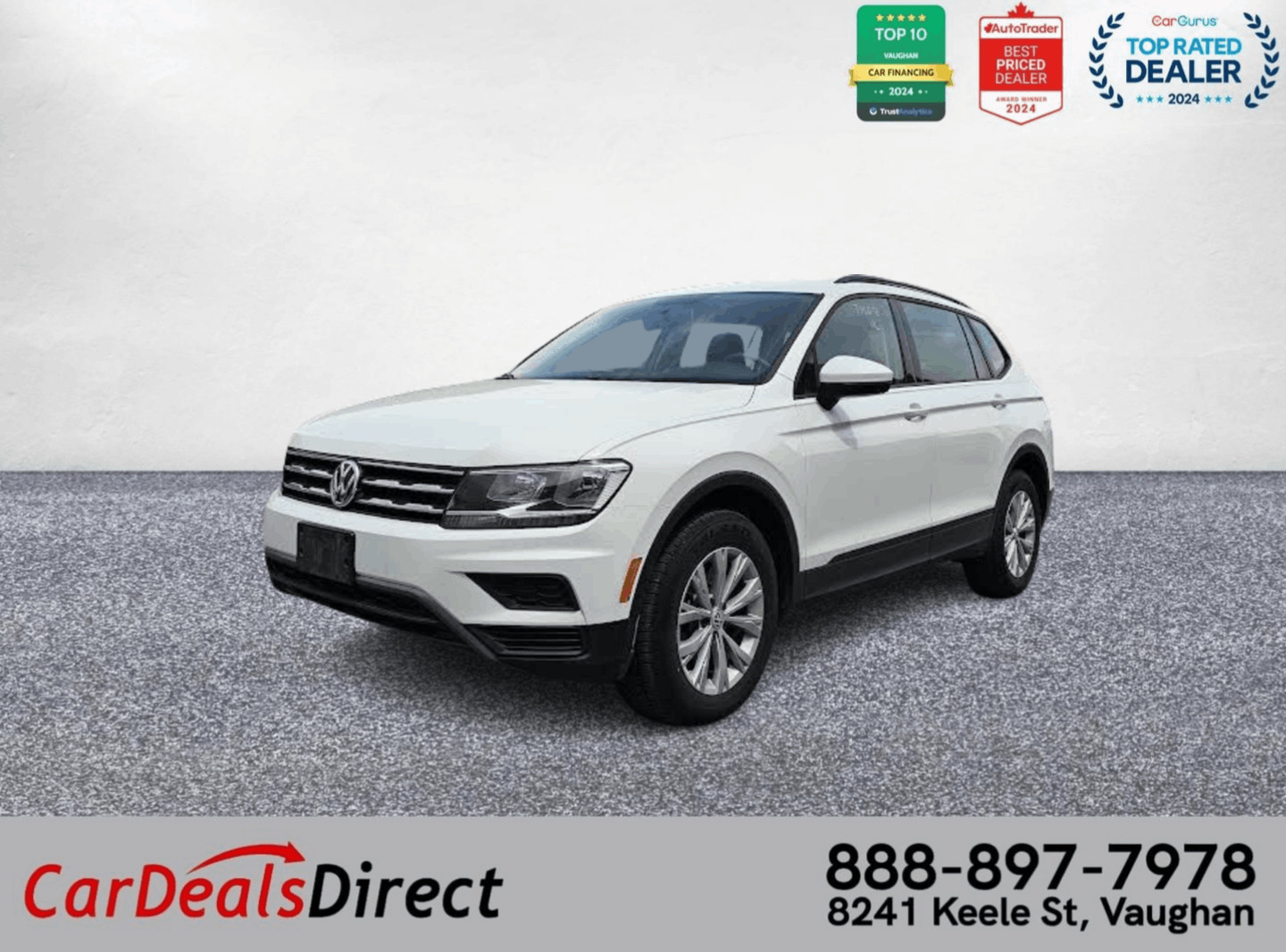 2021 Volkswagen Tiguan Trendline 4MOTION/ Back Up Cam/ Bluetooth/  Carfax