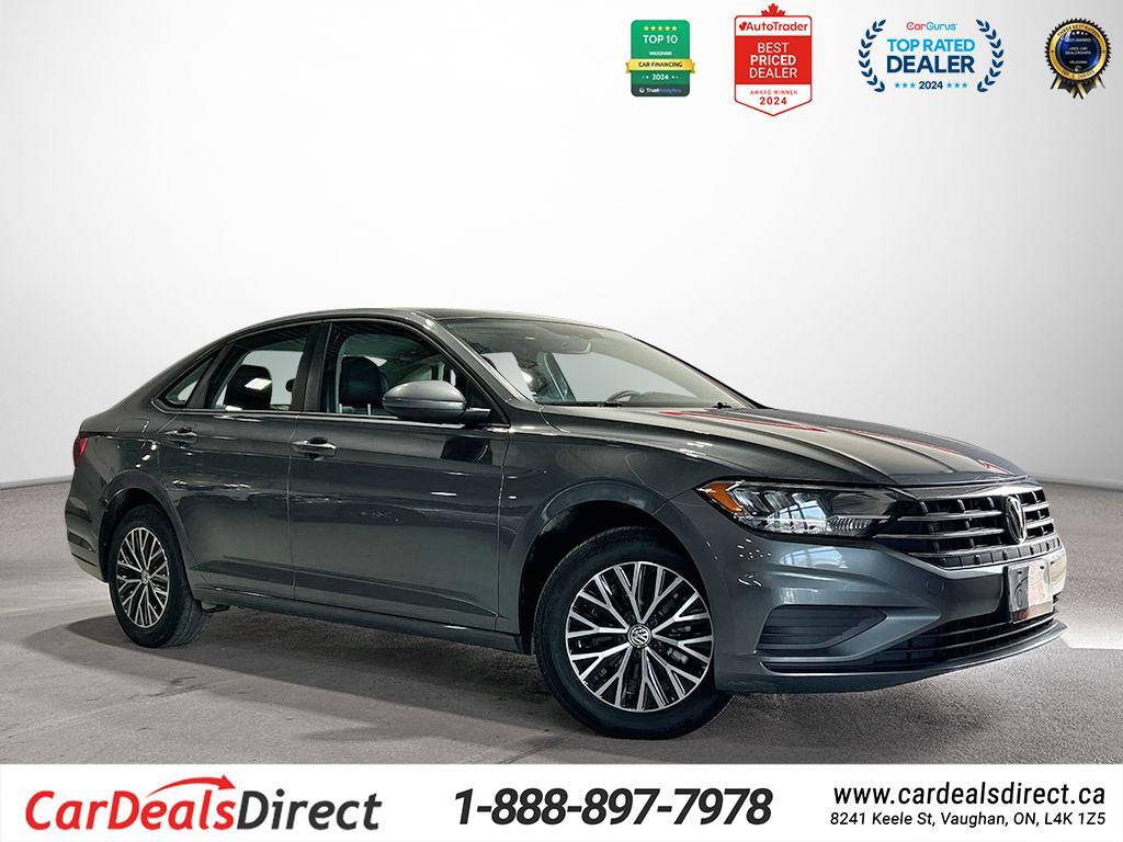 2021 Volkswagen Jetta Highline/Leather/NAVi/Sunroof/Lane Depart/ Apple C