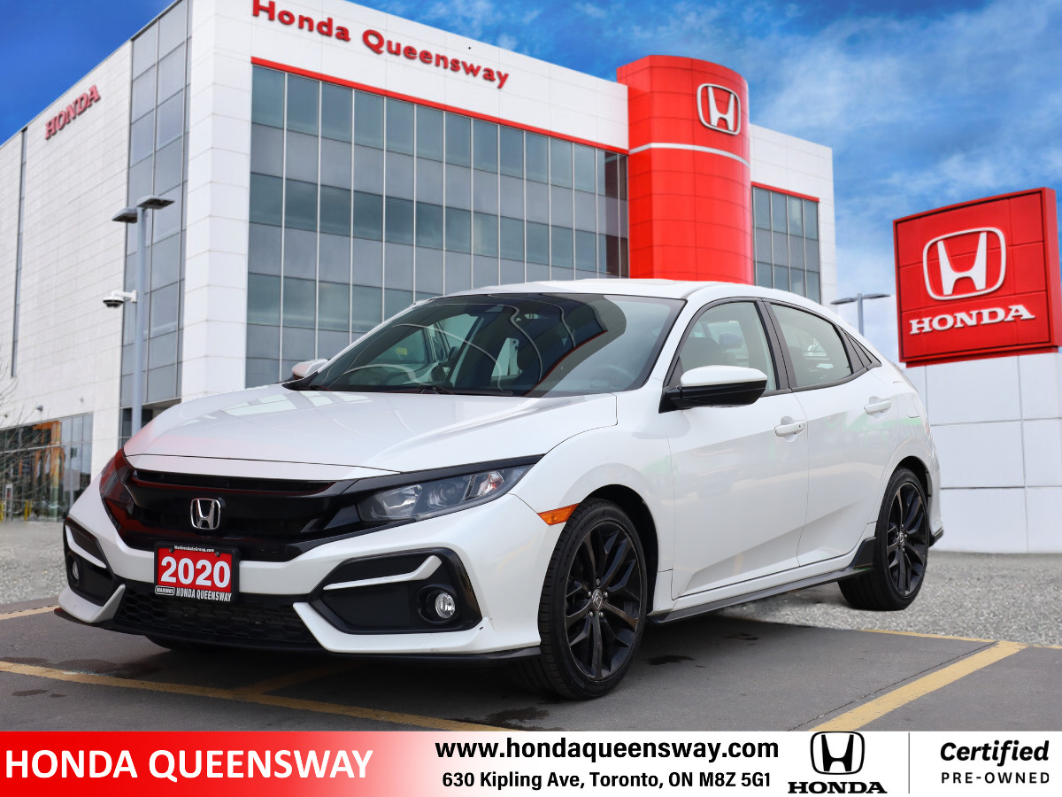 2020 Honda Civic Hatchback Sport Manual| 1 OWNER| BRAND NEW SPORT TIRES!