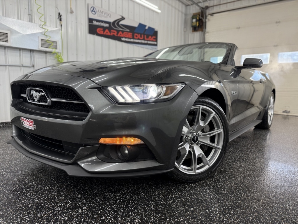 2015 Ford Mustang GT PREMIUM CONVERTIBLE 50e ANNIV. - BAS KM - AUTO 