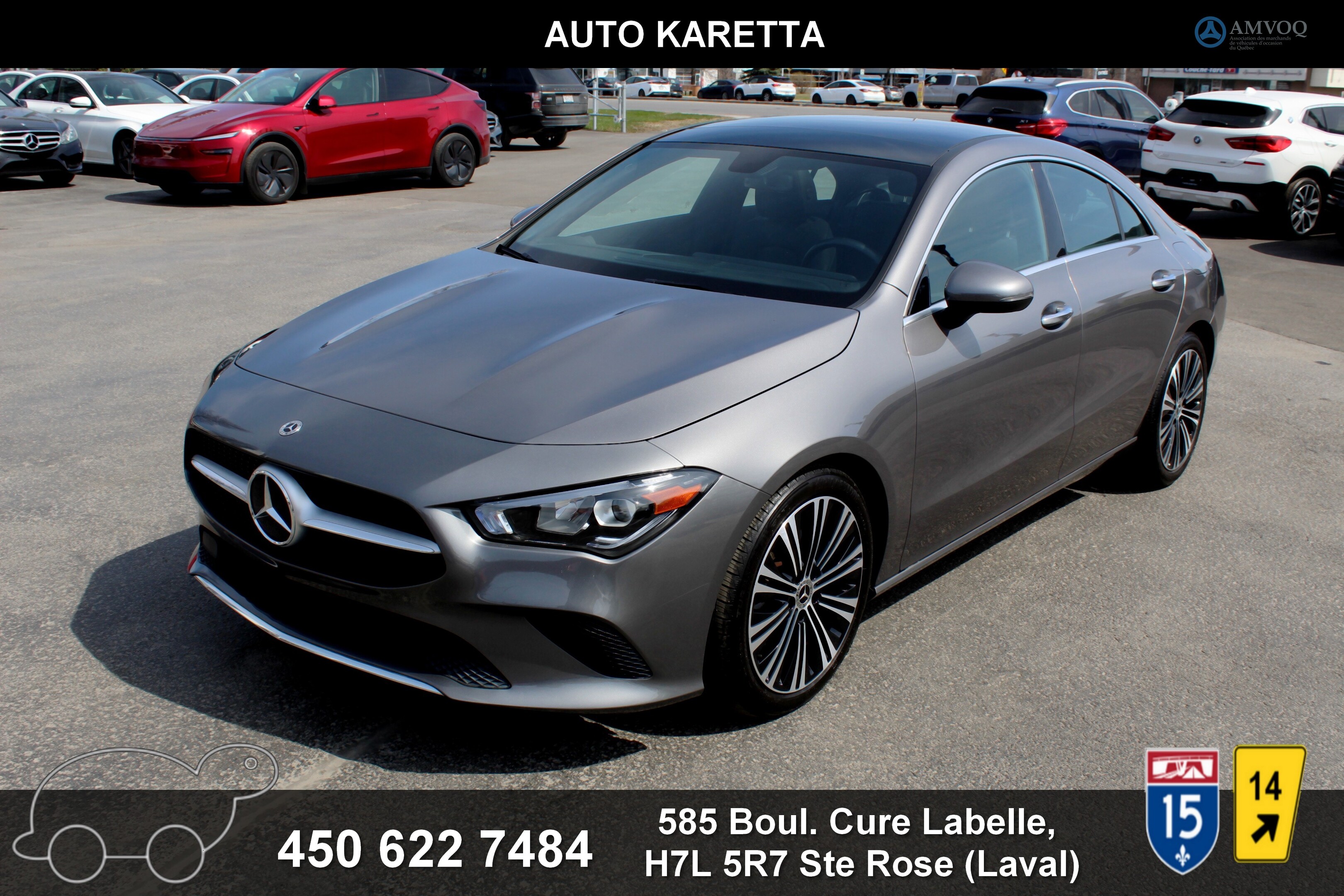 2023 Mercedes-Benz CLA CLA 250 4MATIC, BAS KILOMETRAGE, CLEAN CARFAX