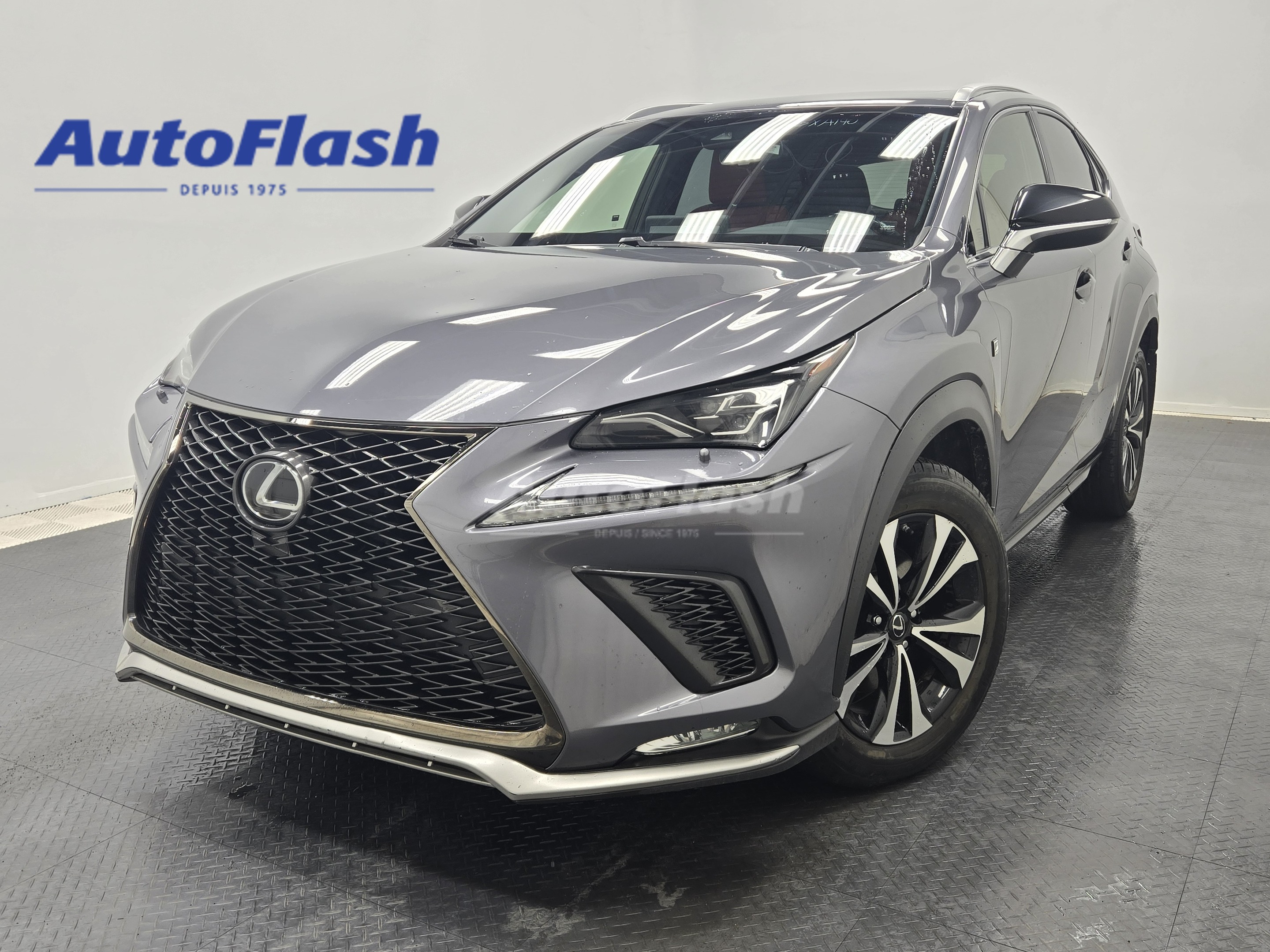 2019 Lexus NX F SPORT 2, PREMIUM, SIEGES VENTILER, CUIR ROUGE!